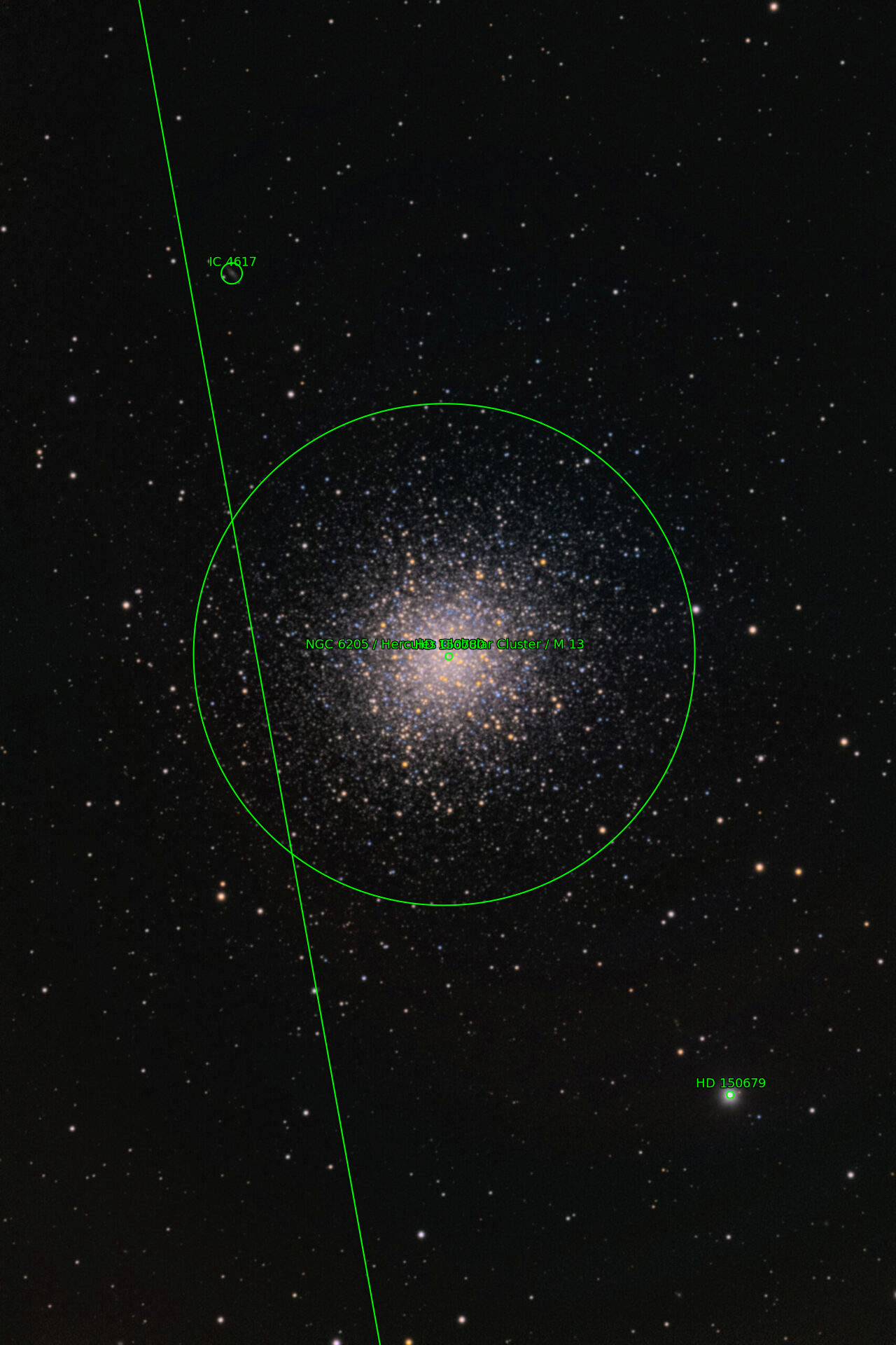 Sternkarten-Overlay (Astrometry.net)