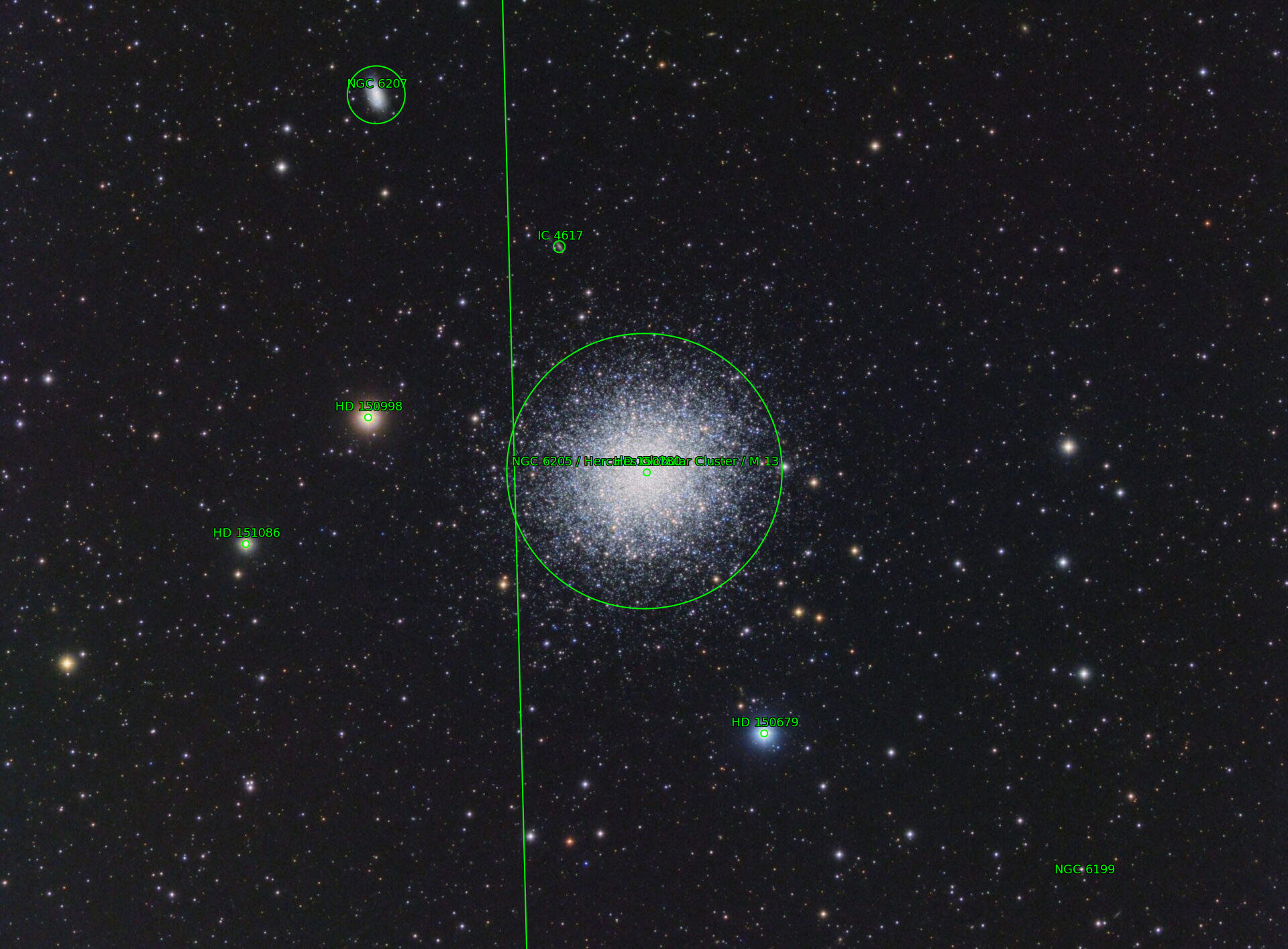 Sternkarten-Overlay (Astrometry.net)