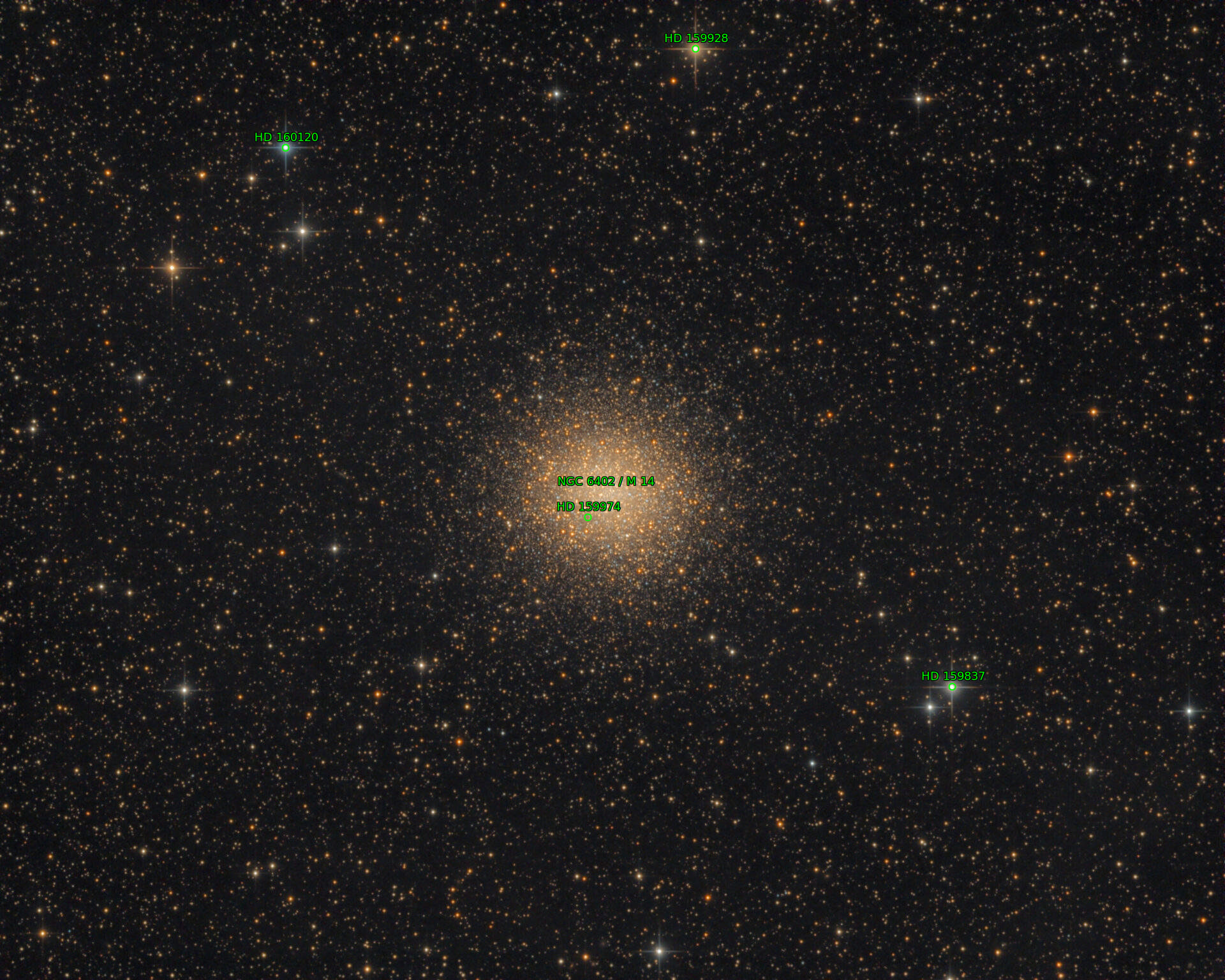 Sternkarten-Overlay (Astrometry.net)