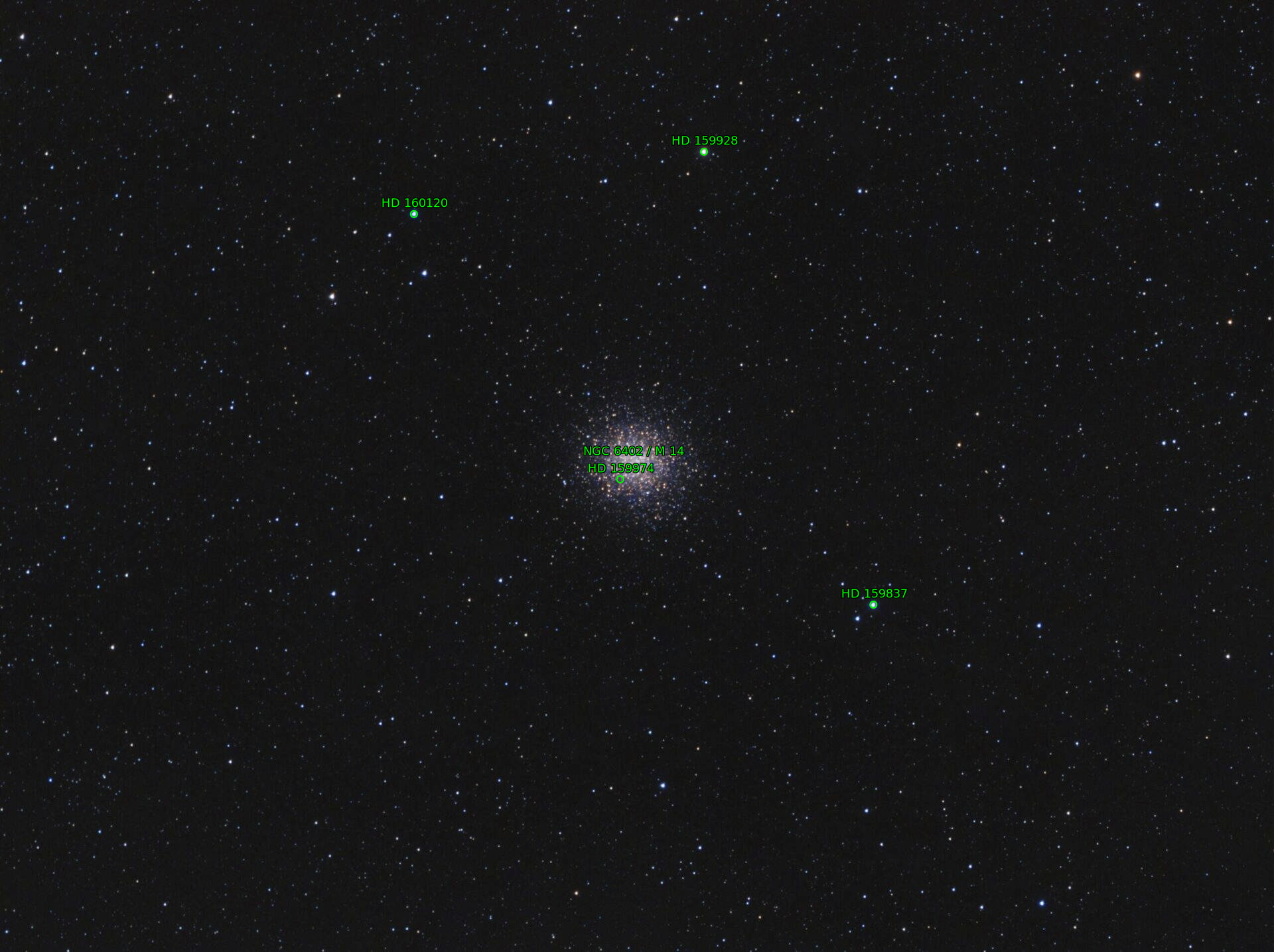 Sternkarten-Overlay (Astrometry.net)