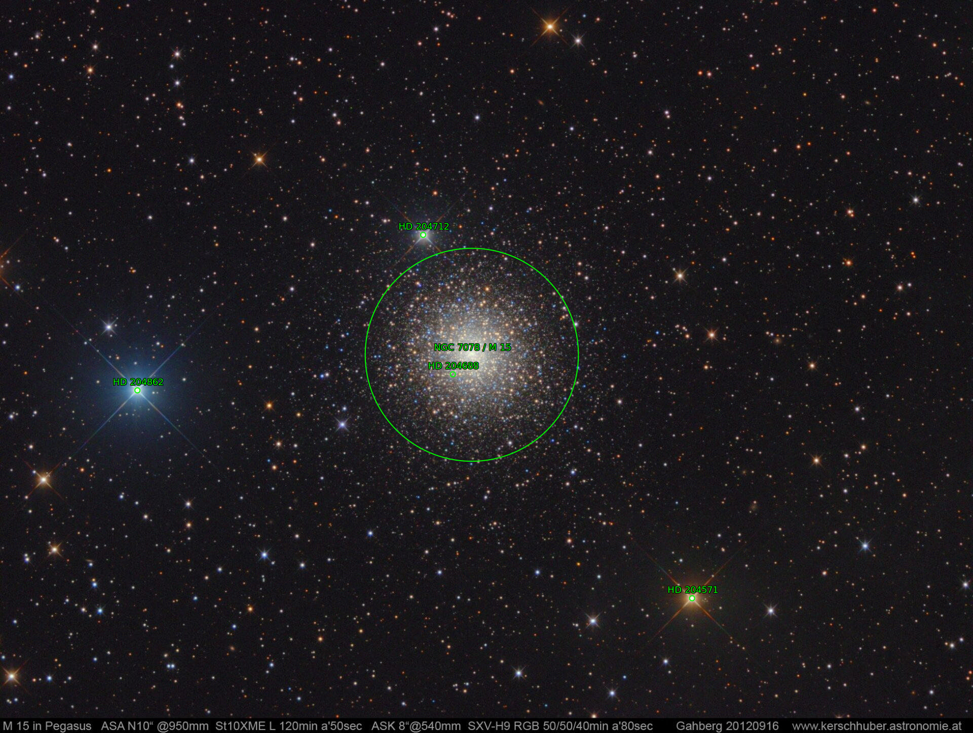 Sternkarten-Overlay (Astrometry.net)