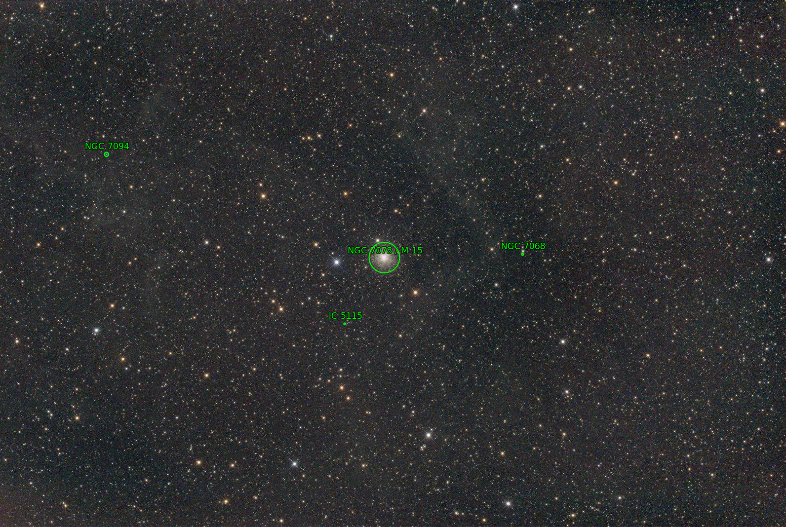 Sternkarten-Overlay (Astrometry.net)