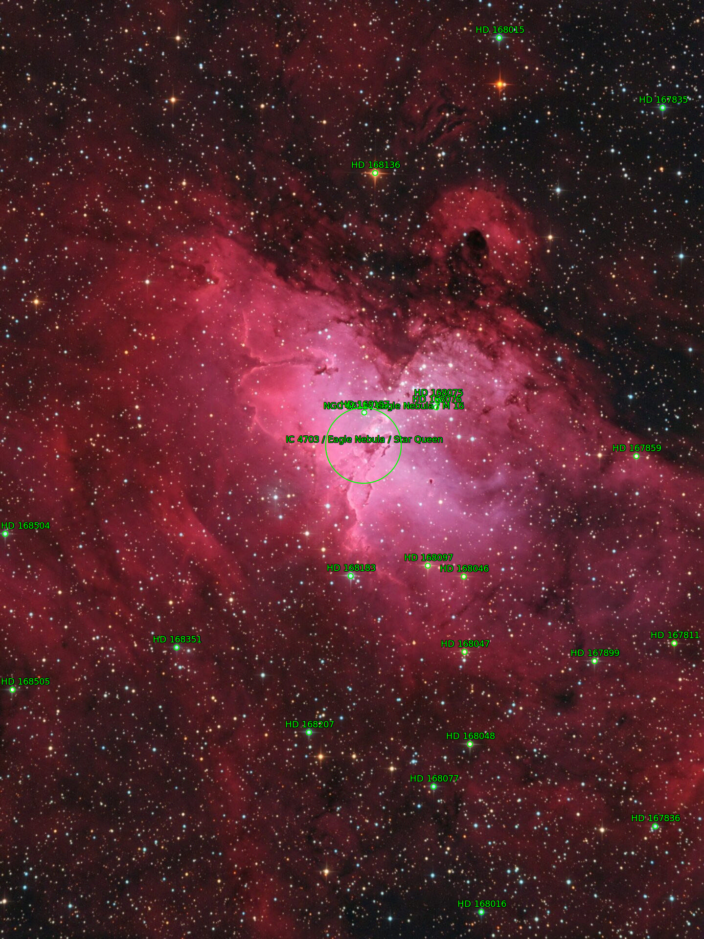 Sternkarten-Overlay (Astrometry.net)