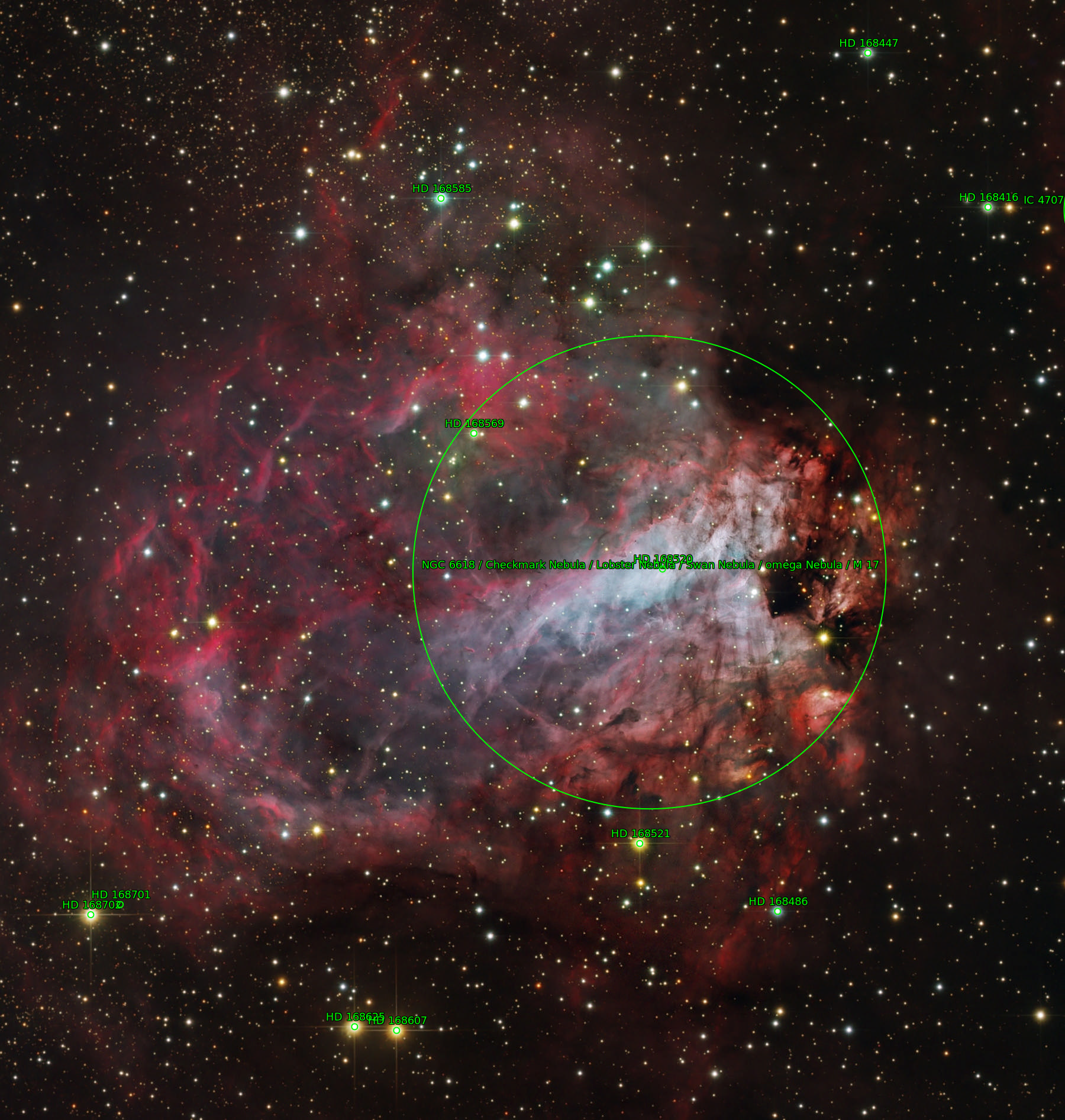 Sternkarten-Overlay (Astrometry.net)