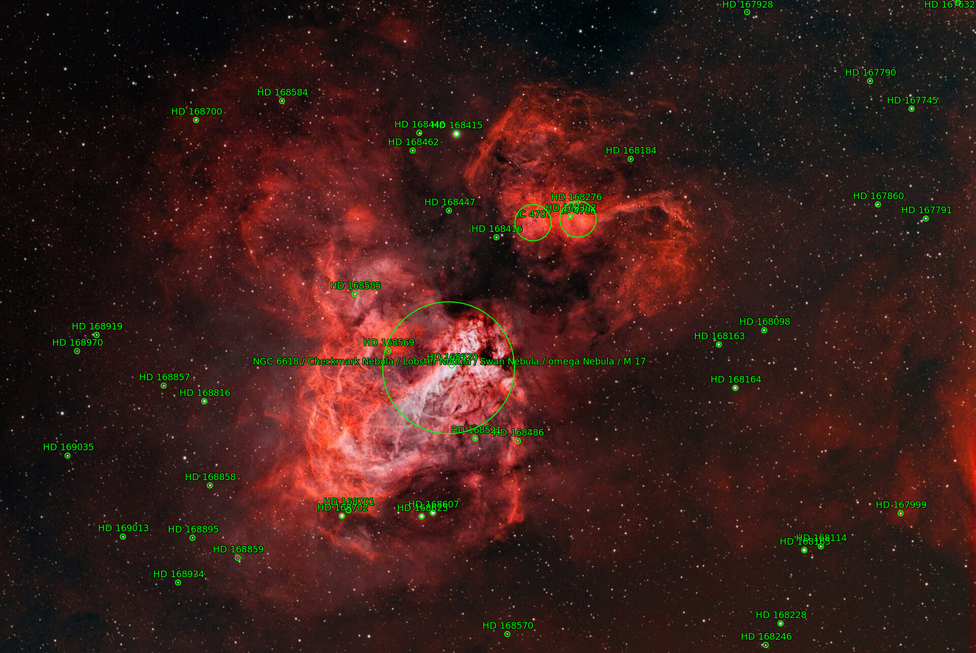Sternkarten-Overlay (Astrometry.net)