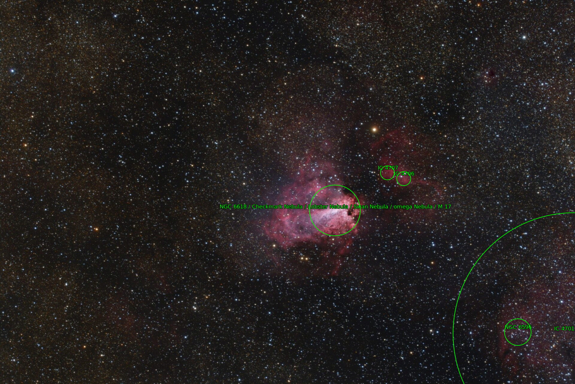 Sternkarten-Overlay (Astrometry.net)