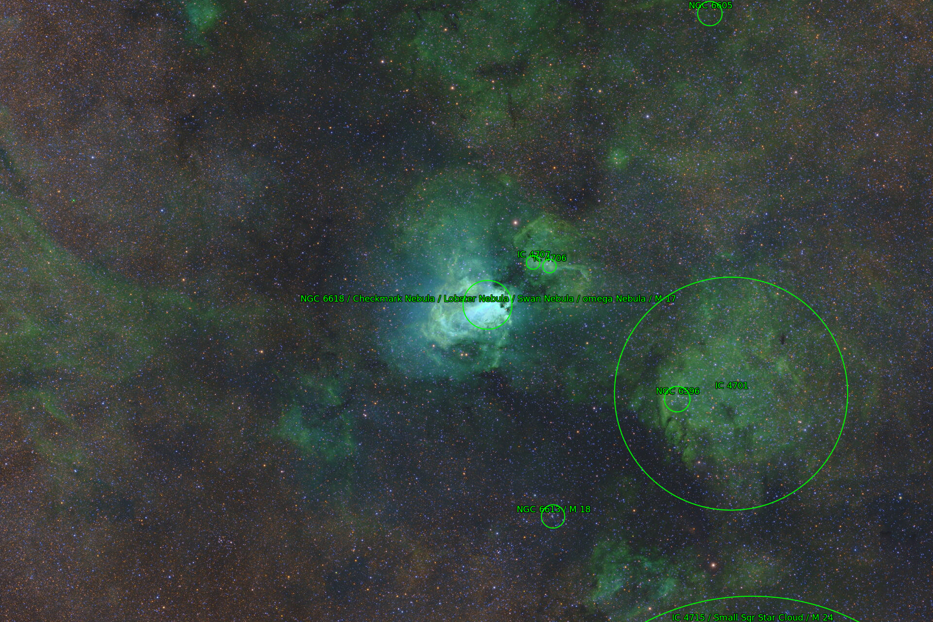 Sternkarten-Overlay (Astrometry.net)