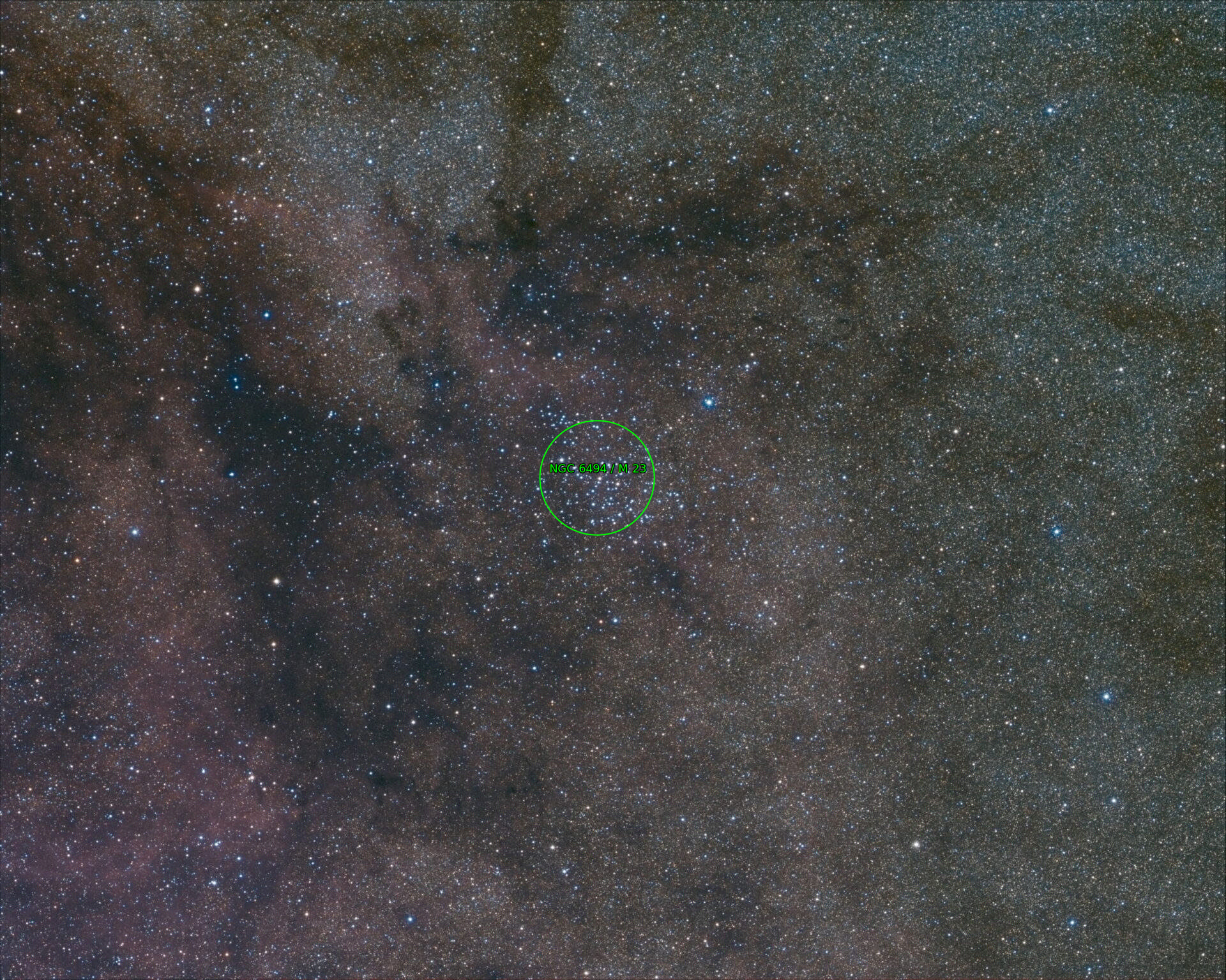 Sternkarten-Overlay (Astrometry.net)