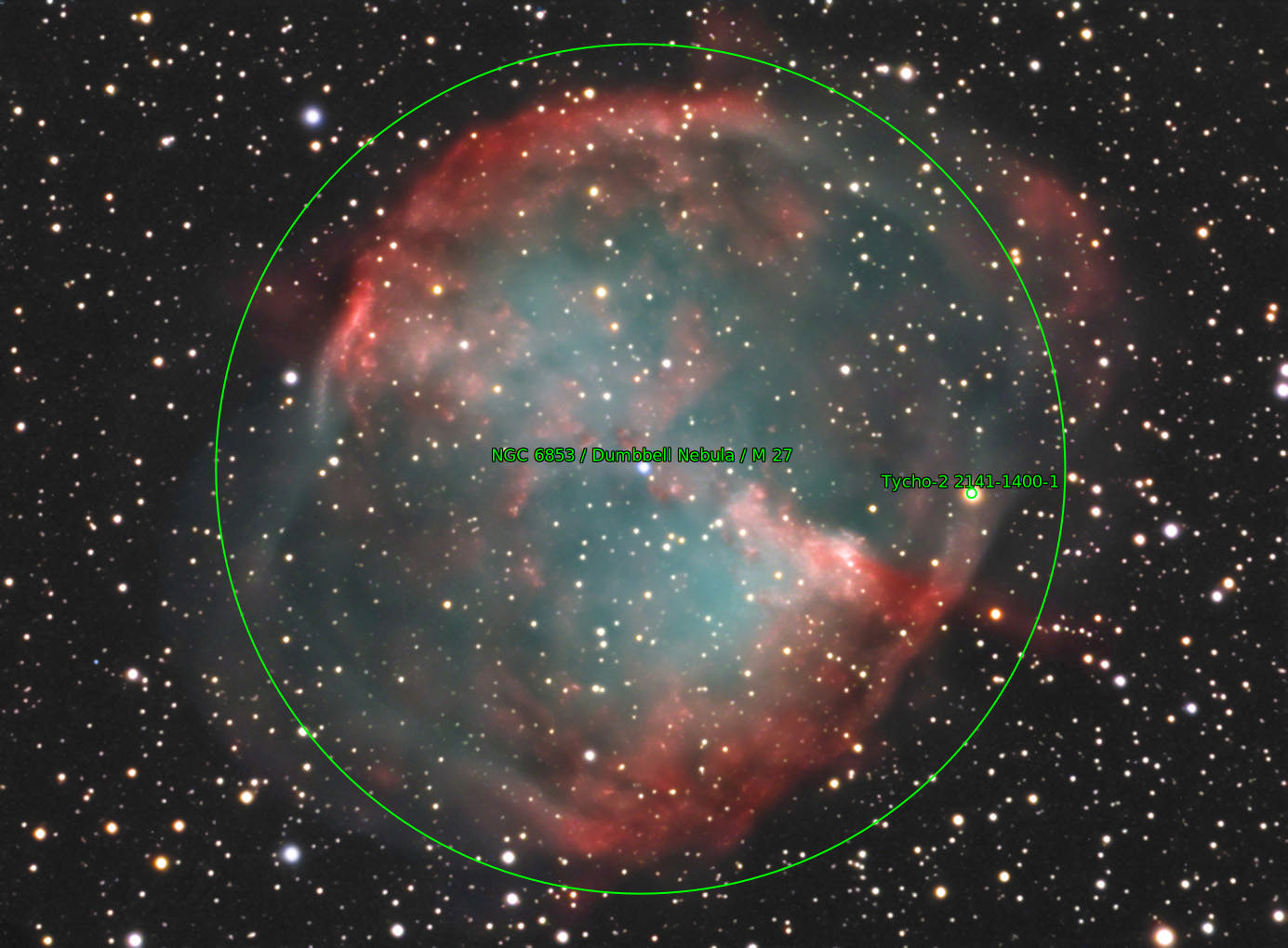 Sternkarten-Overlay (Astrometry.net)