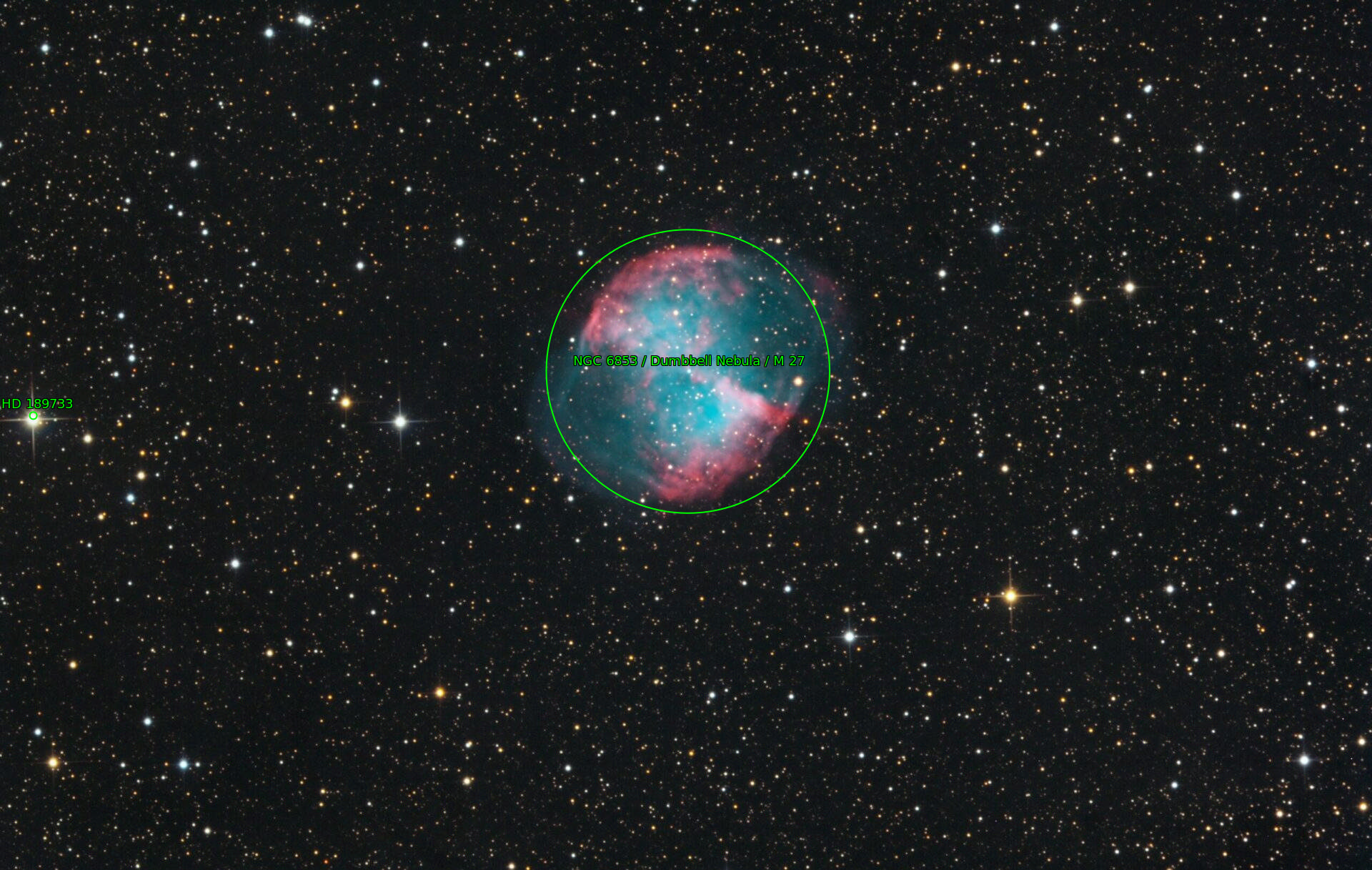 Sternkarten-Overlay (Astrometry.net)