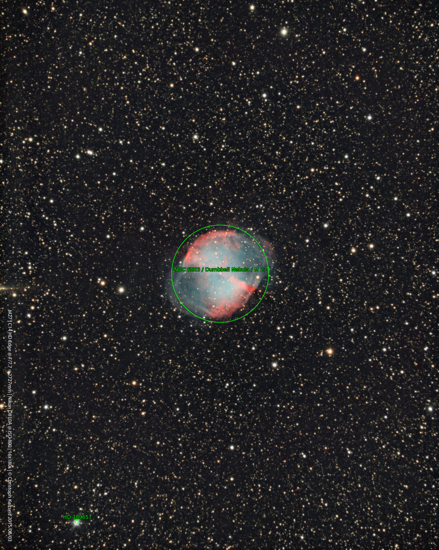 Sternkarten-Overlay (Astrometry.net)