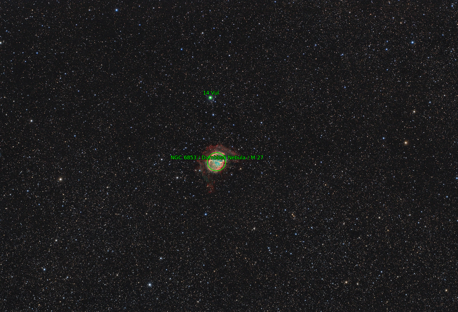 Sternkarten-Overlay (Astrometry.net)