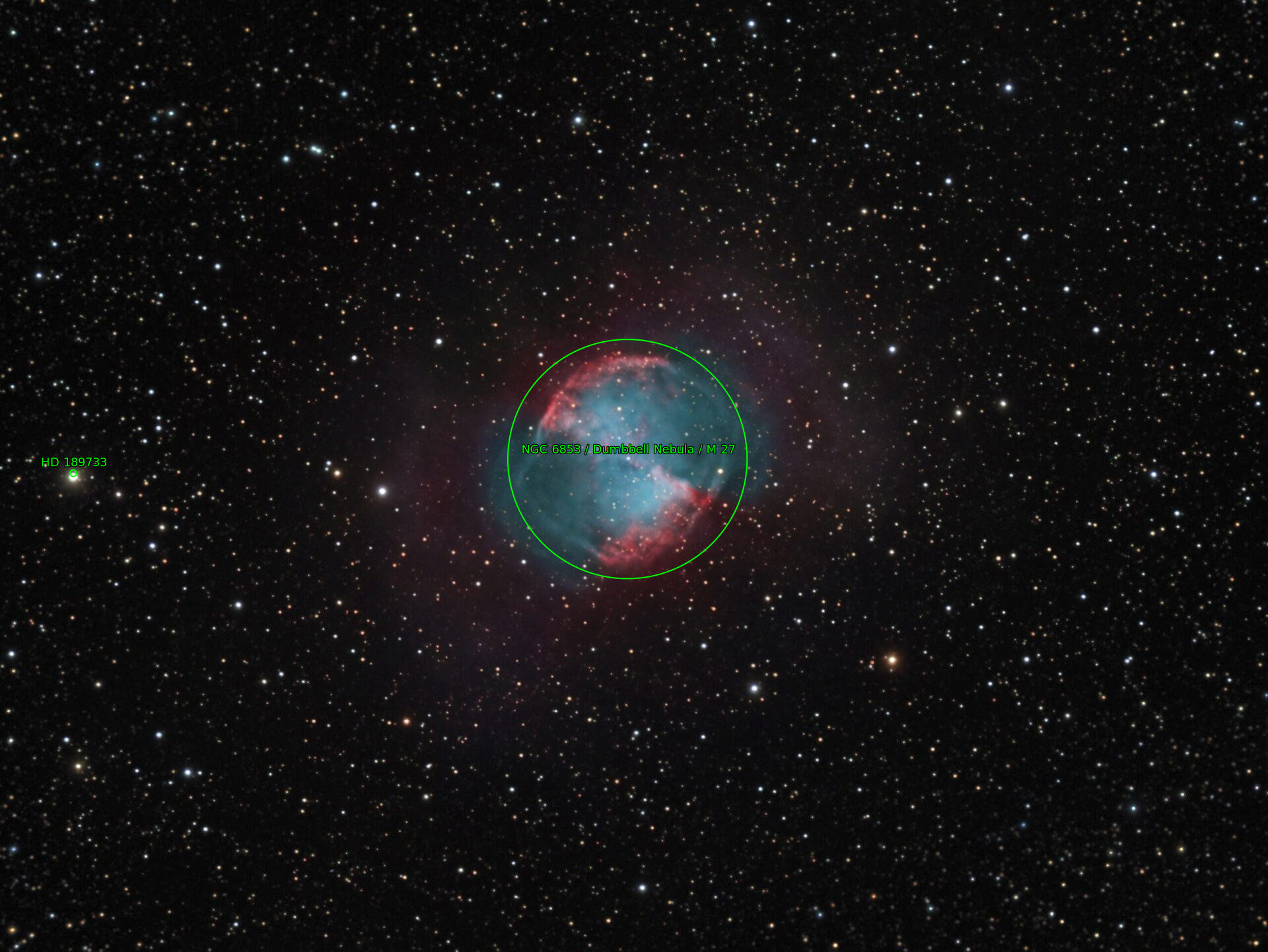 Sternkarten-Overlay (Astrometry.net)