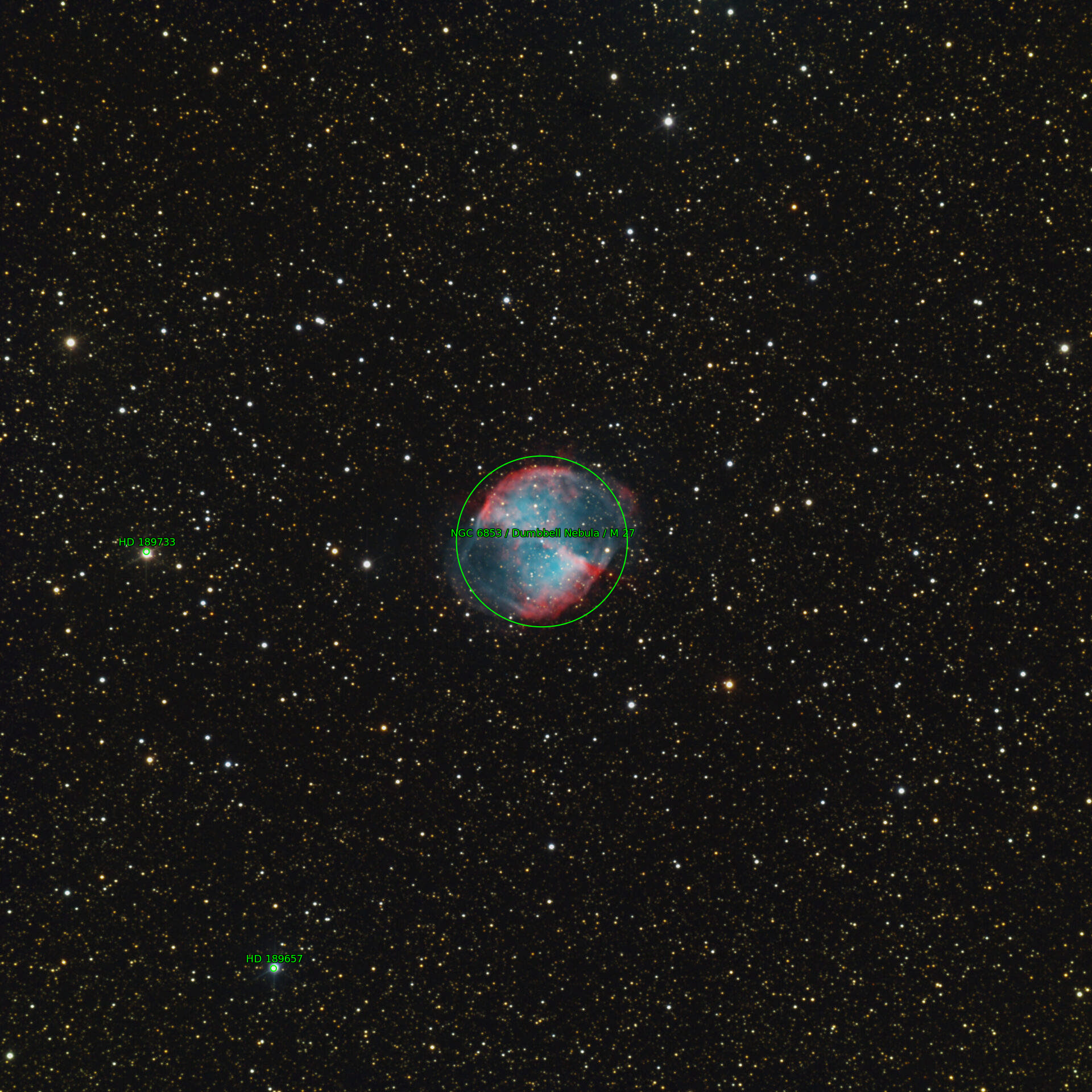 Sternkarten-Overlay (Astrometry.net)