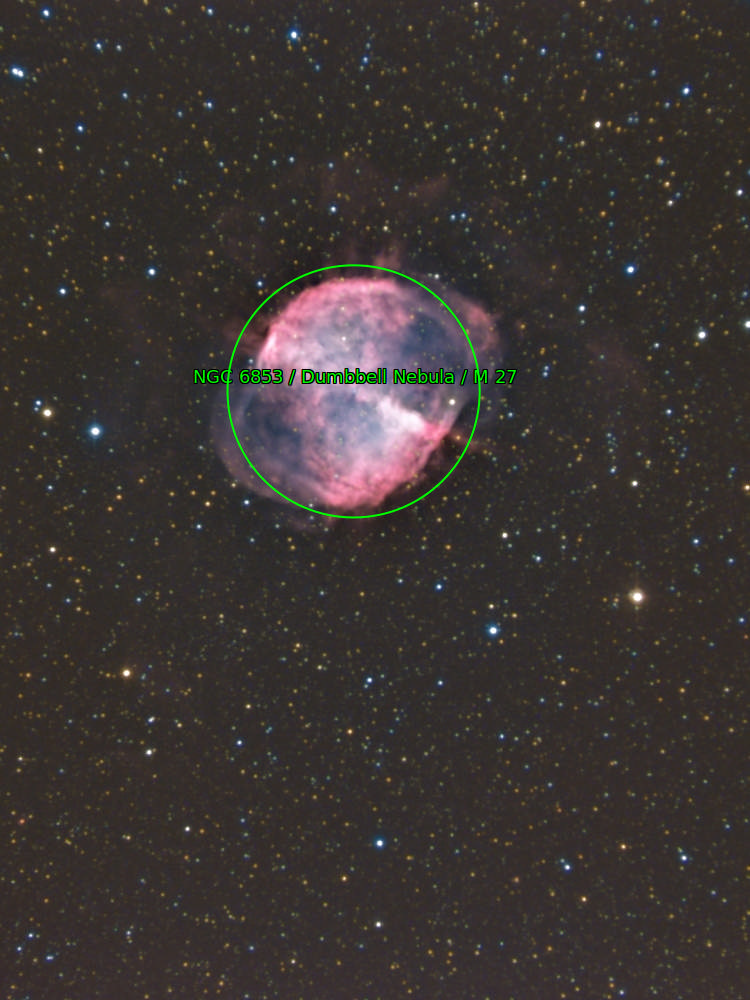 Sternkarten-Overlay (Astrometry.net)