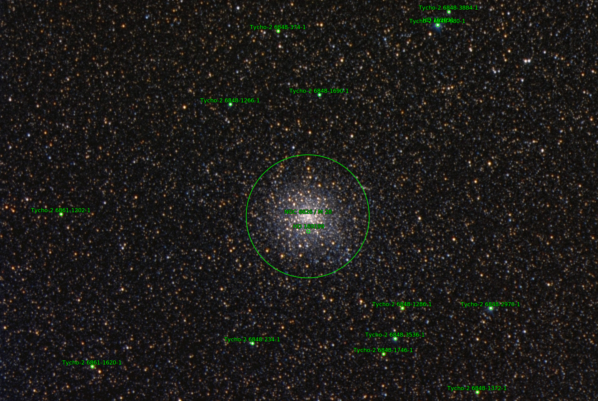 Sternkarten-Overlay (Astrometry.net)
