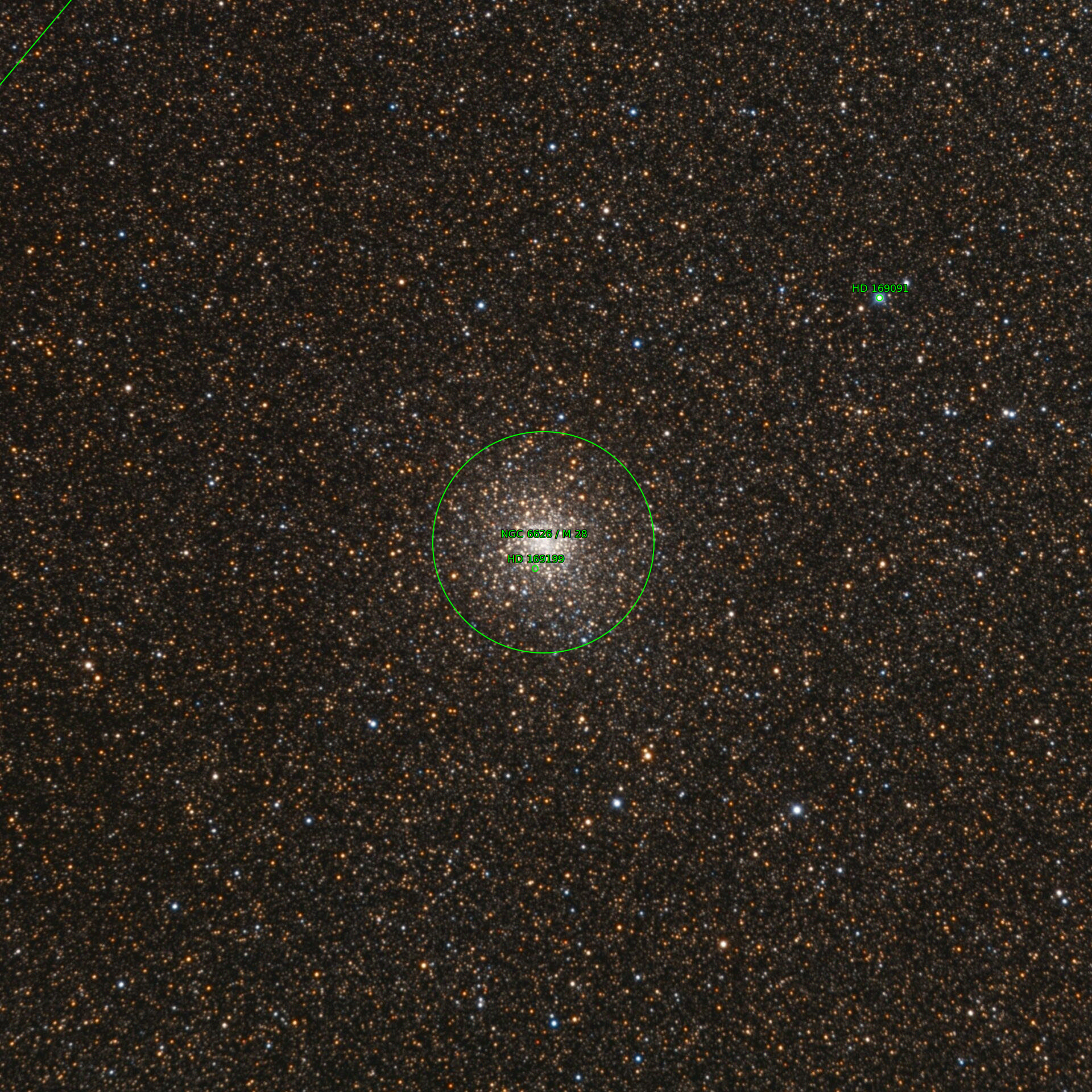 Sternkarten-Overlay (Astrometry.net)