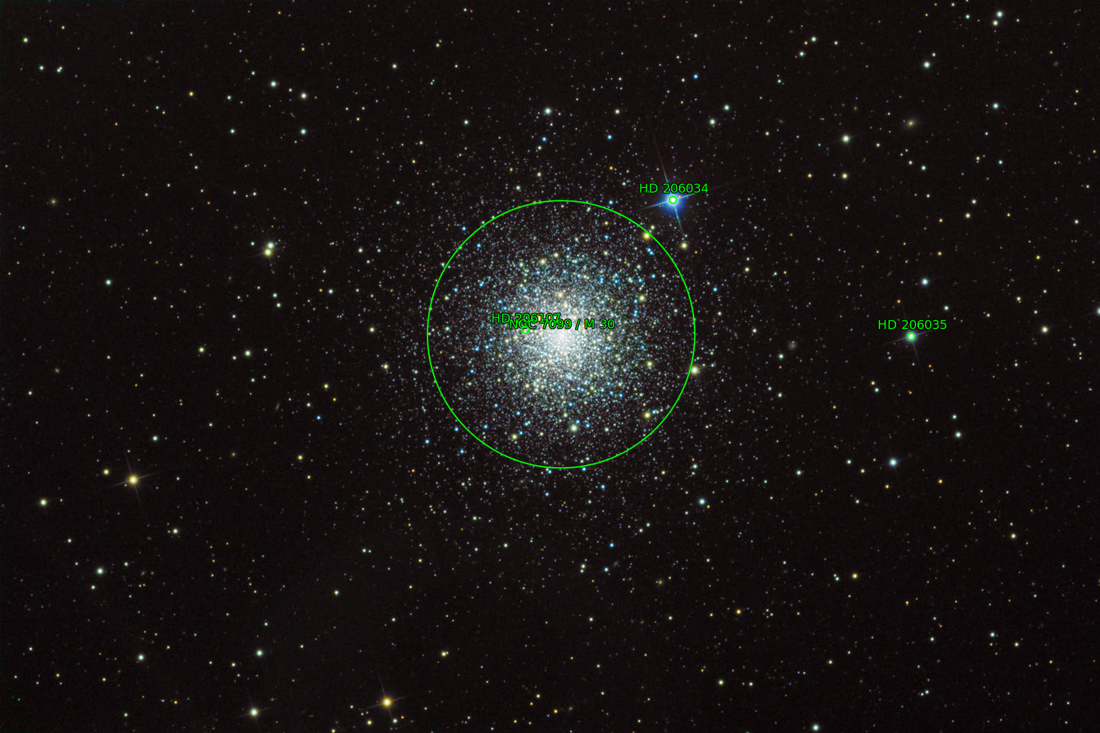 Sternkarten-Overlay (Astrometry.net)