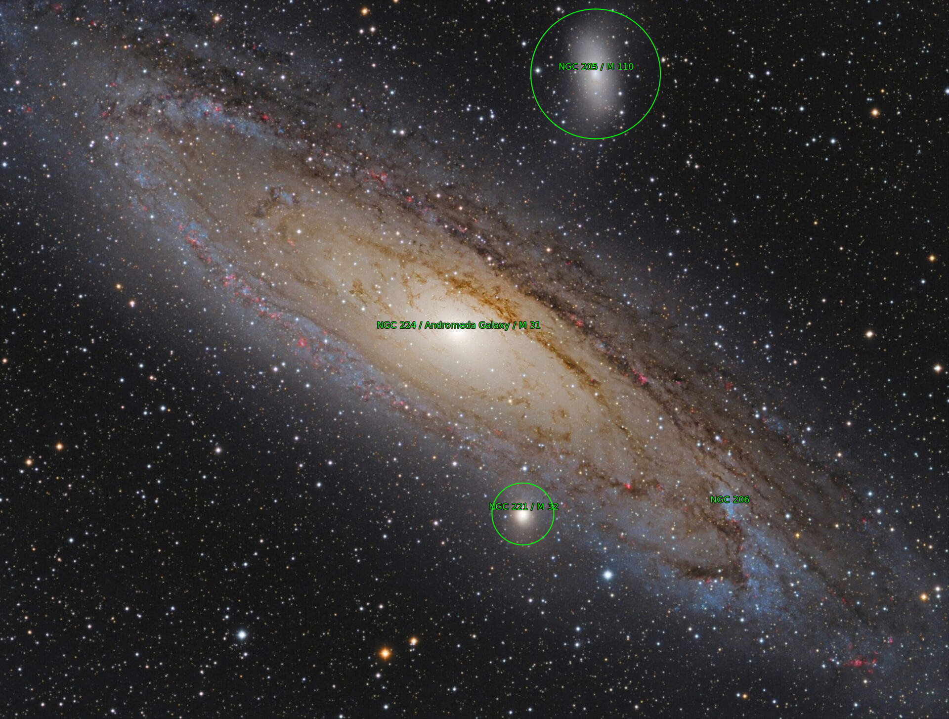 Sternkarten-Overlay (Astrometry.net)