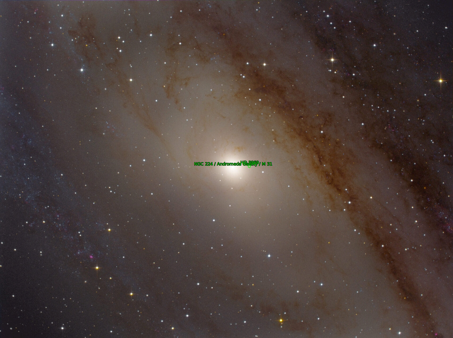 Sternkarten-Overlay (Astrometry.net)