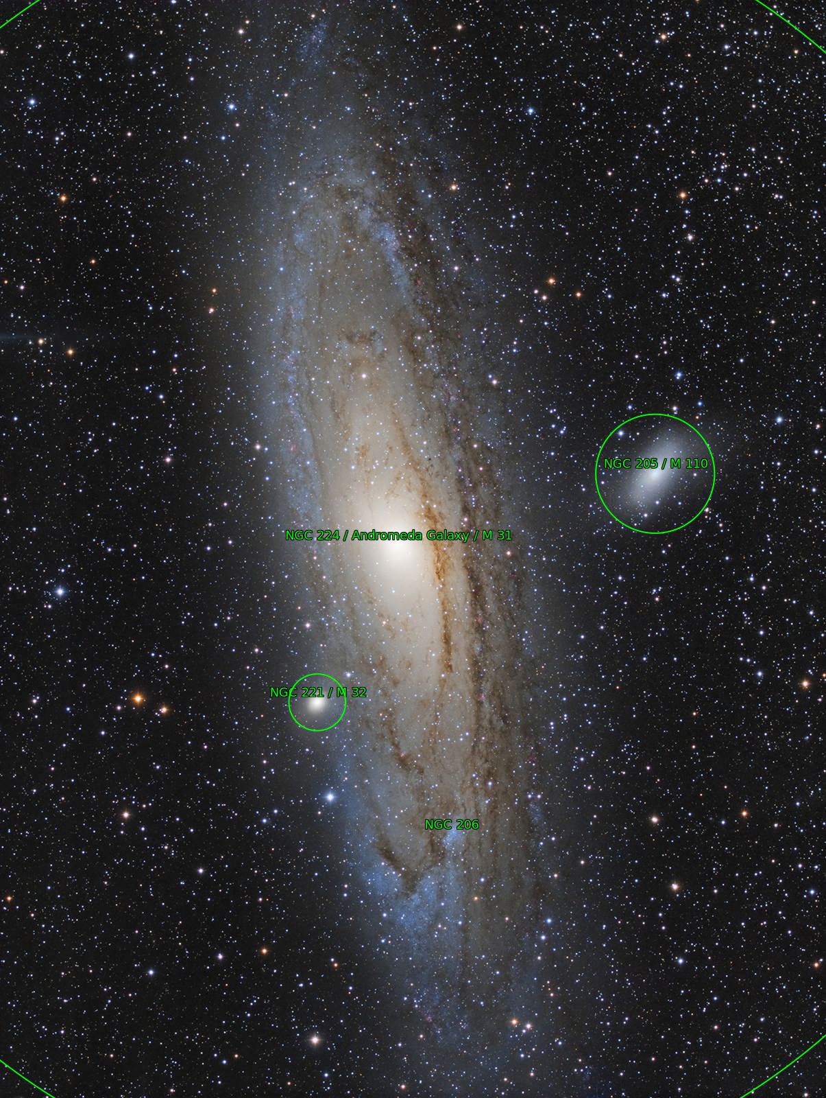 Sternkarten-Overlay (Astrometry.net)