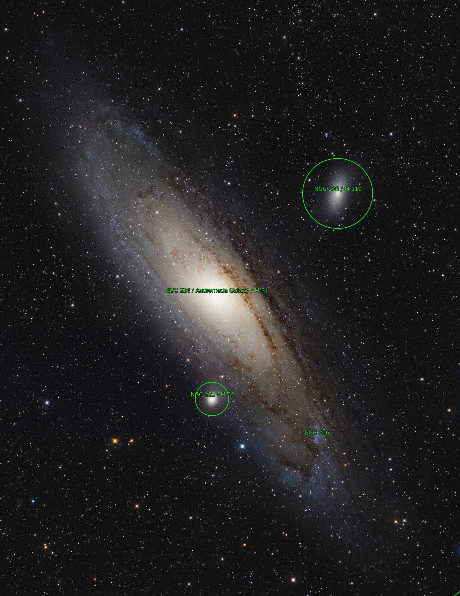 Sternkarten-Overlay (Astrometry.net)