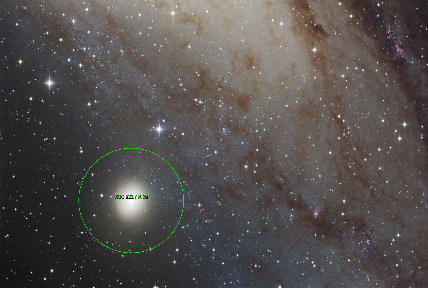Sternkarten-Overlay (Astrometry.net)