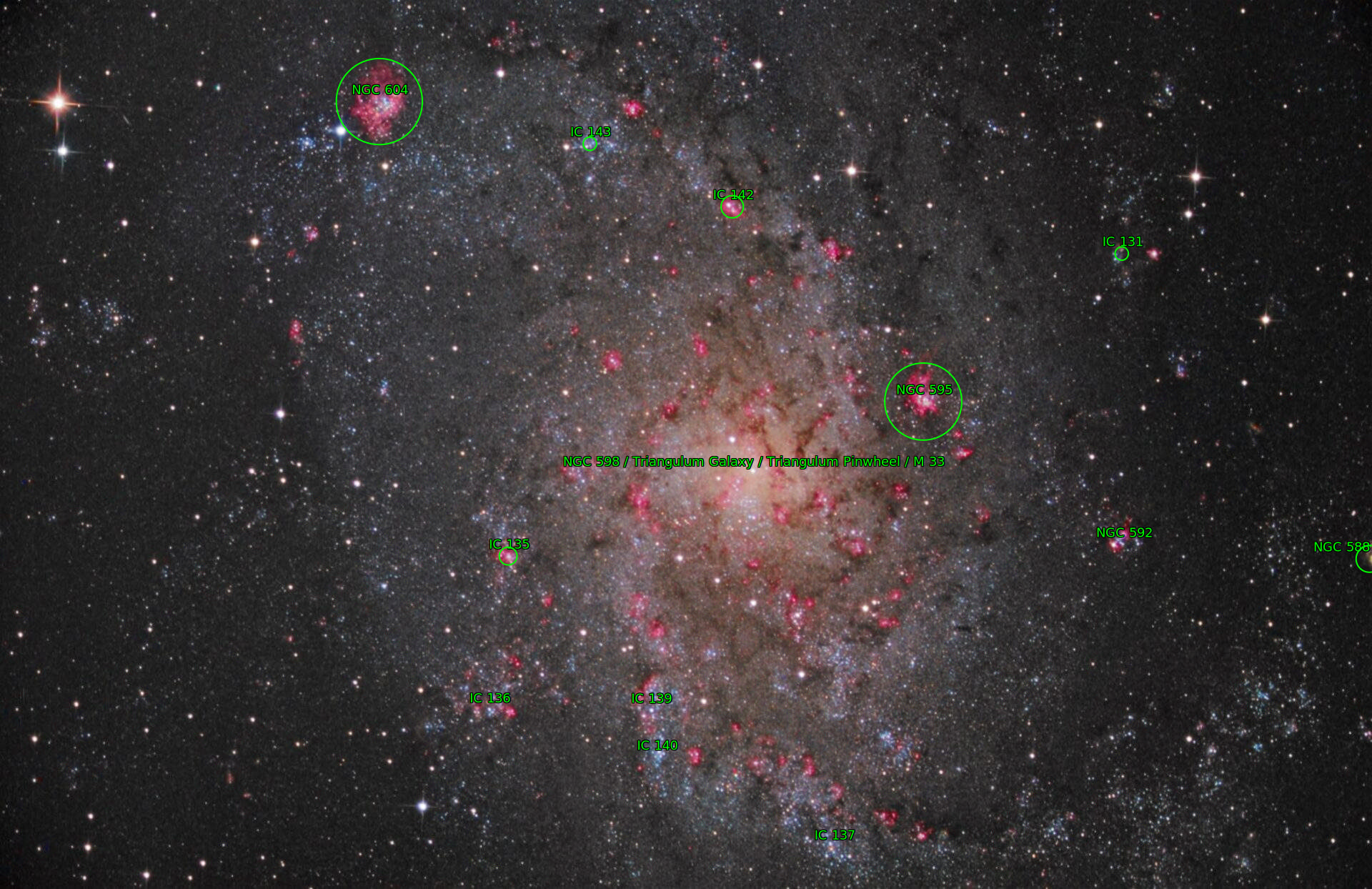 Sternkarten-Overlay (Astrometry.net)