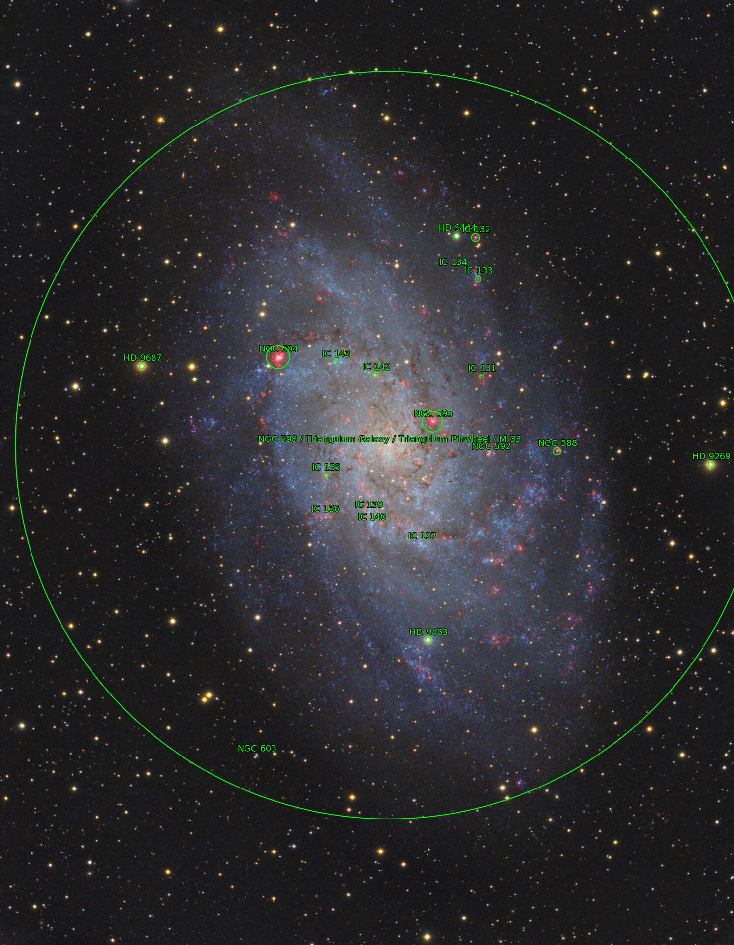 Sternkarten-Overlay (Astrometry.net)