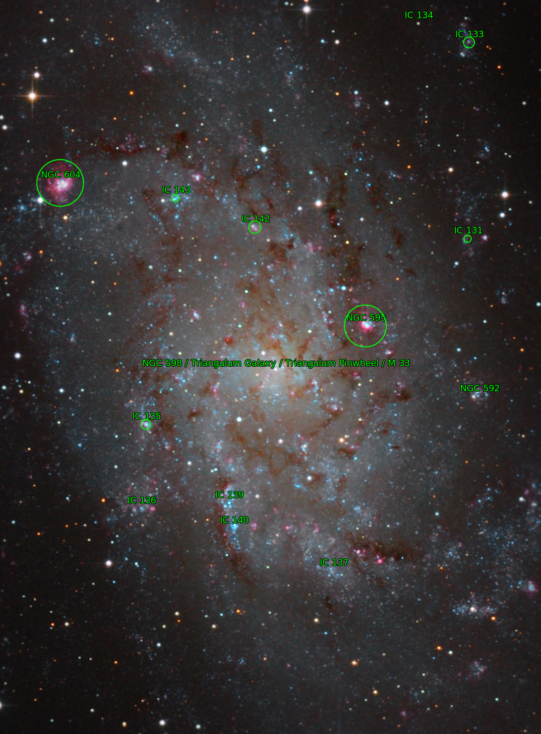 Sternkarten-Overlay (Astrometry.net)