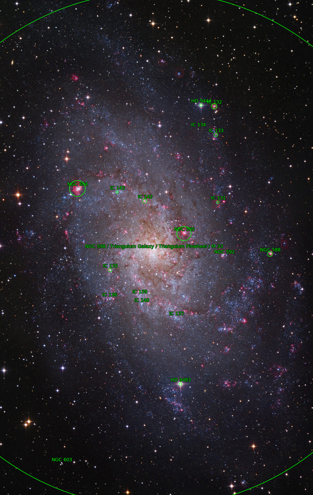 Sternkarten-Overlay (Astrometry.net)