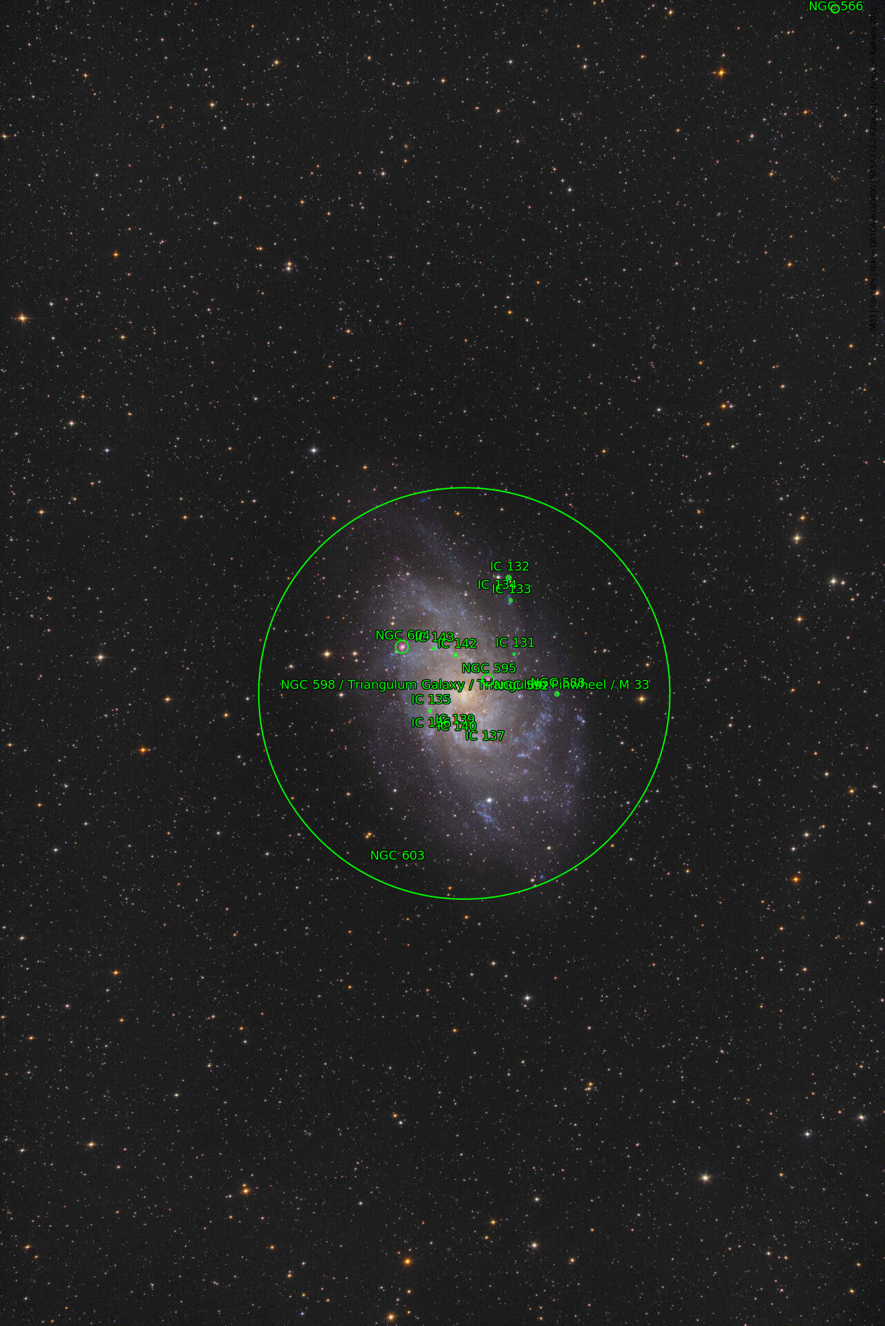 Sternkarten-Overlay (Astrometry.net)