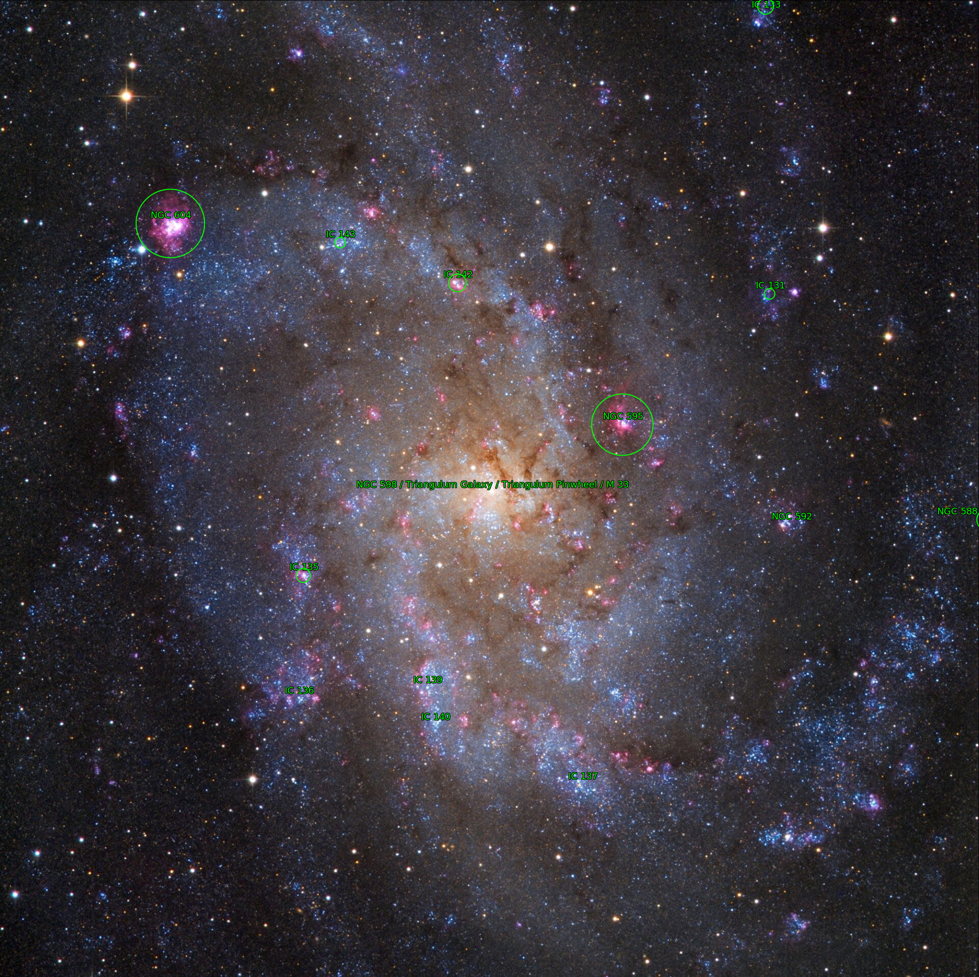 Sternkarten-Overlay (Astrometry.net)