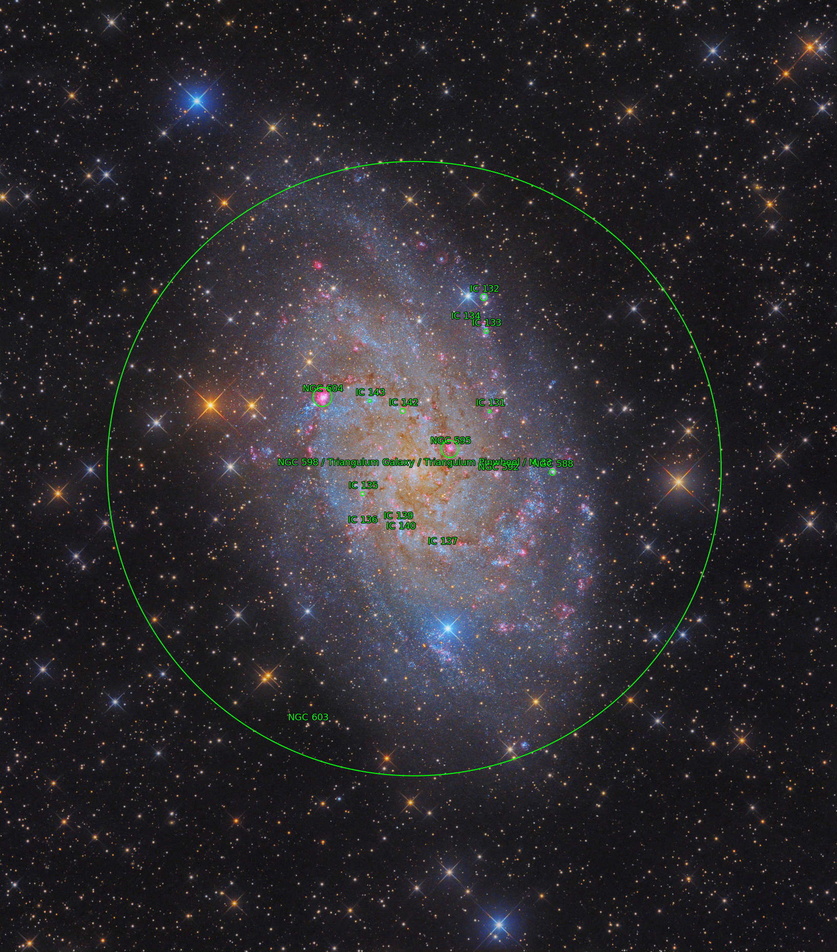 Sternkarten-Overlay (Astrometry.net)