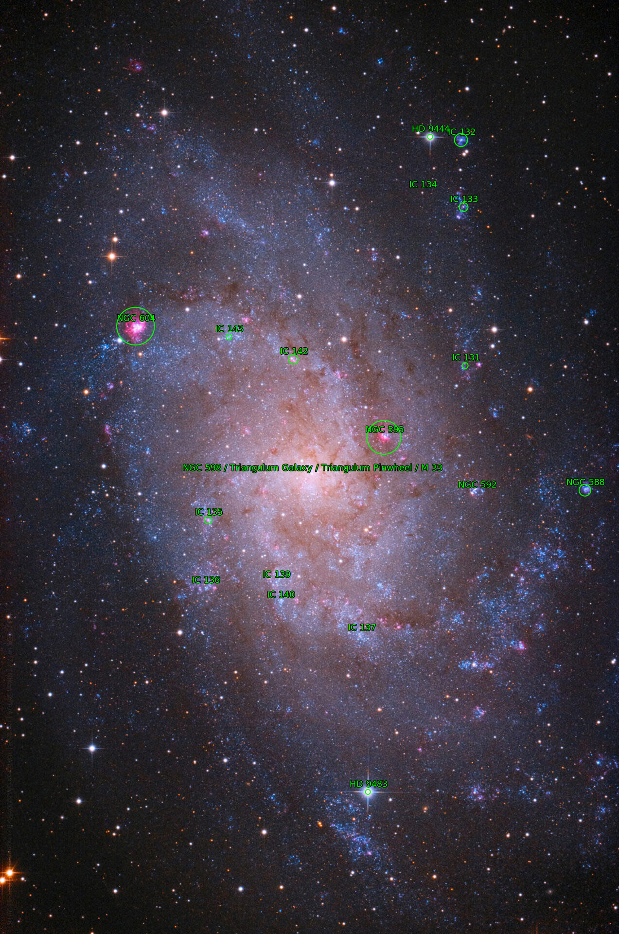Sternkarten-Overlay (Astrometry.net)