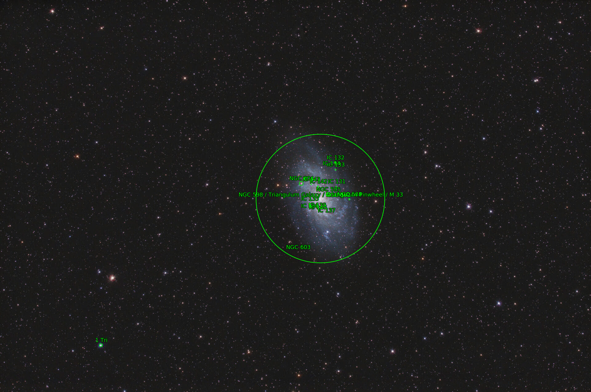 Sternkarten-Overlay (Astrometry.net)