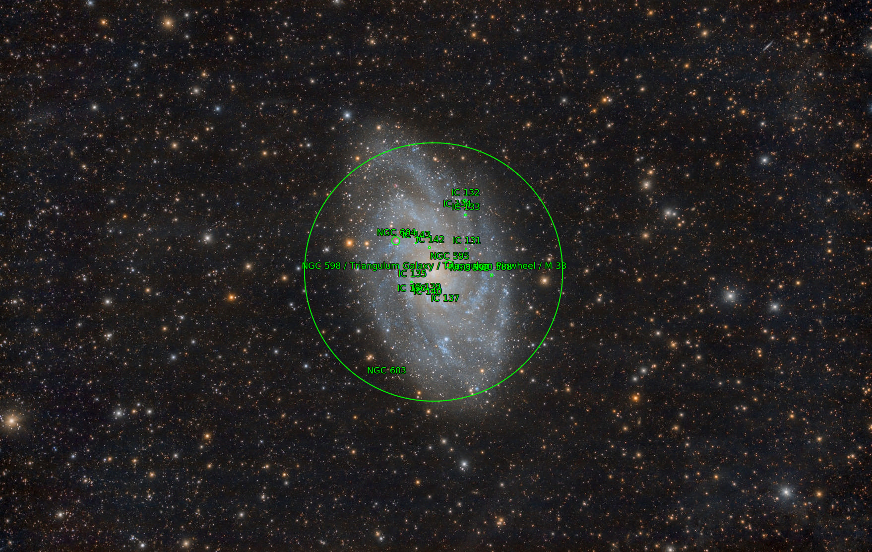 Sternkarten-Overlay (Astrometry.net)