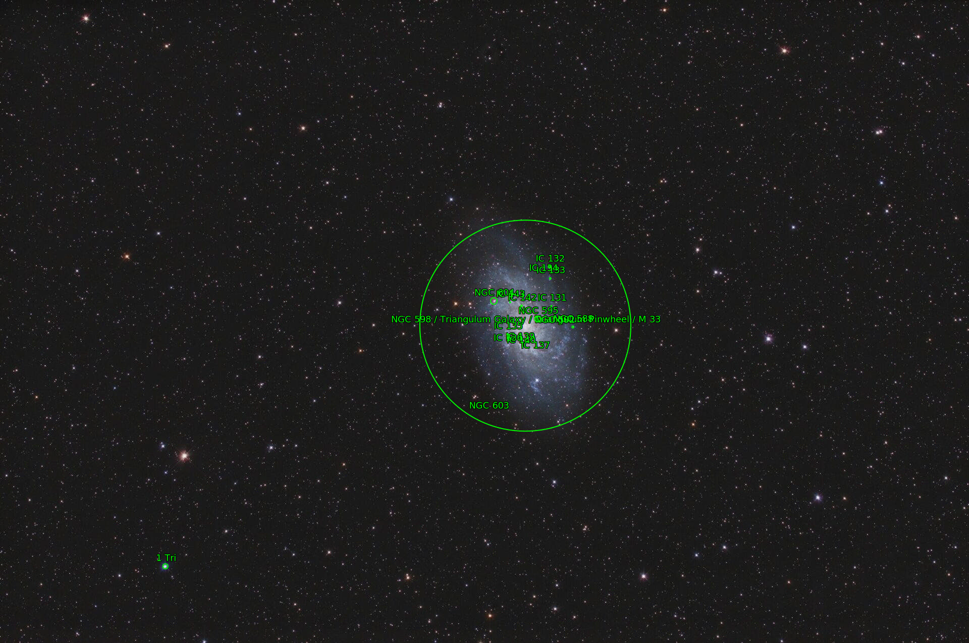 Sternkarten-Overlay (Astrometry.net)