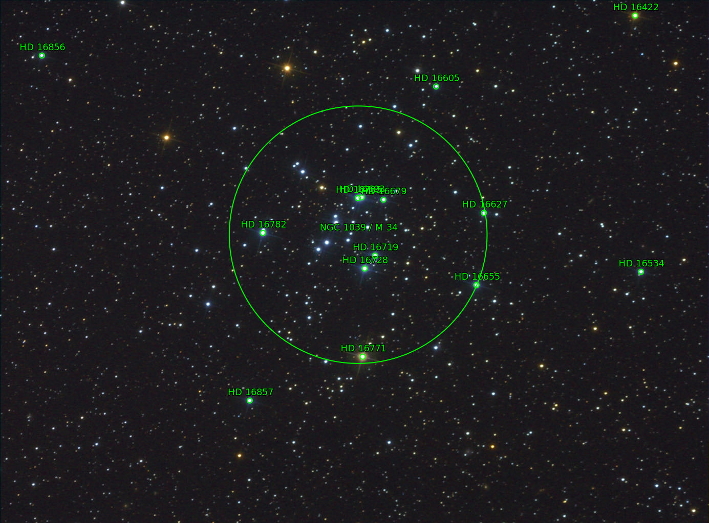 Sternkarten-Overlay (Astrometry.net)