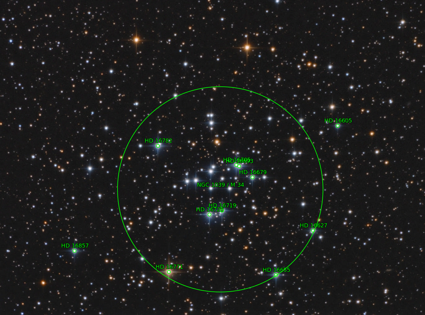 Sternkarten-Overlay (Astrometry.net)