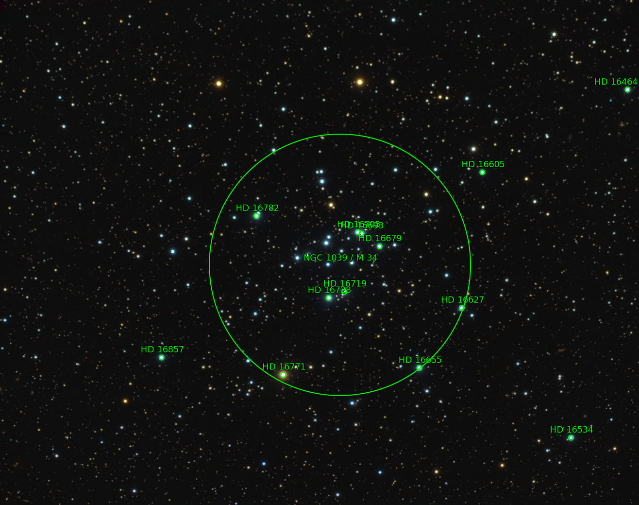 Sternkarten-Overlay (Astrometry.net)