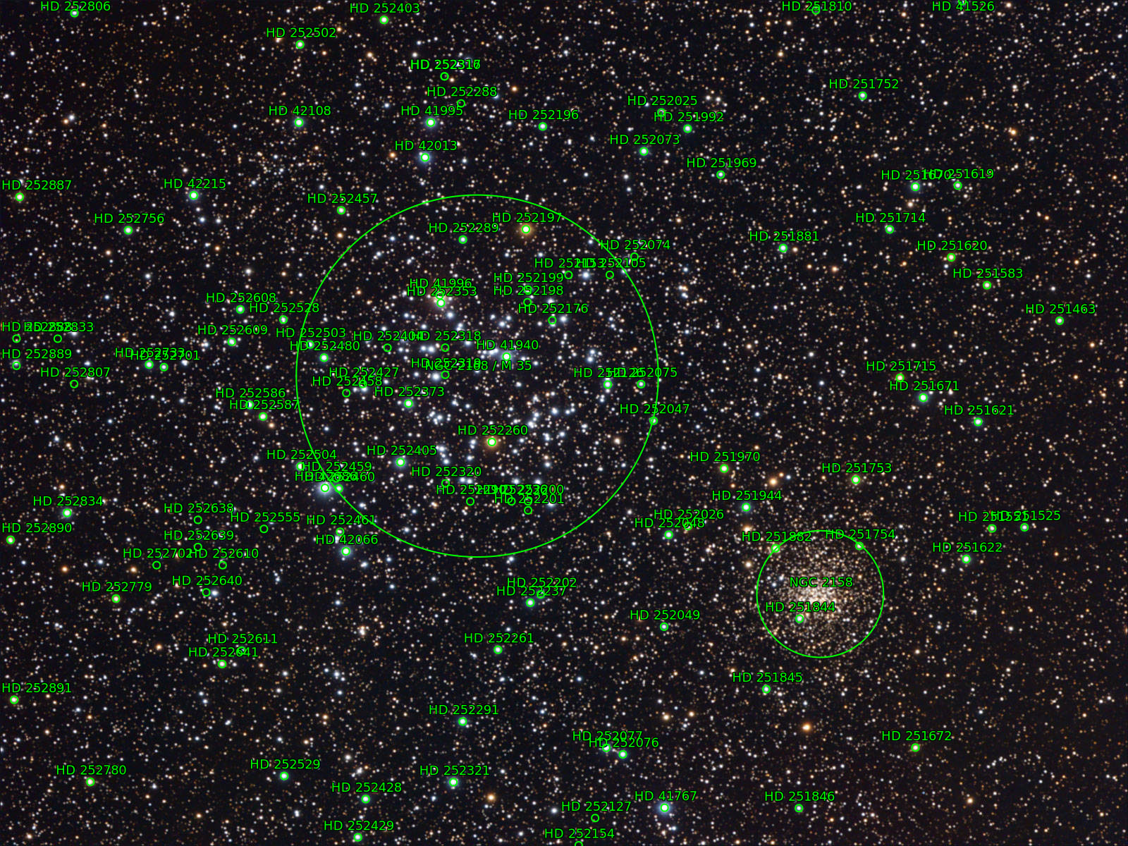 Sternkarten-Overlay (Astrometry.net)