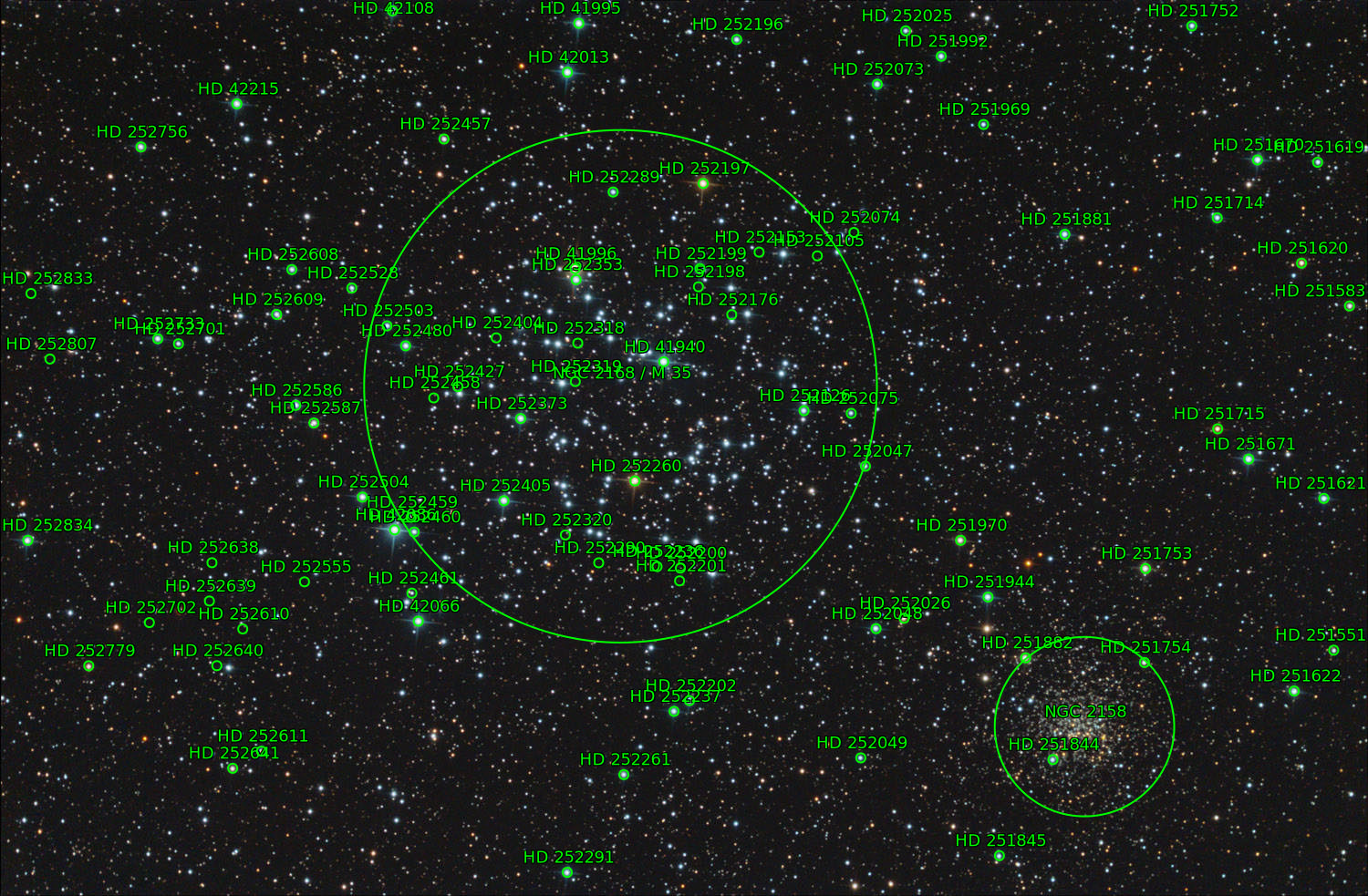 Sternkarten-Overlay (Astrometry.net)