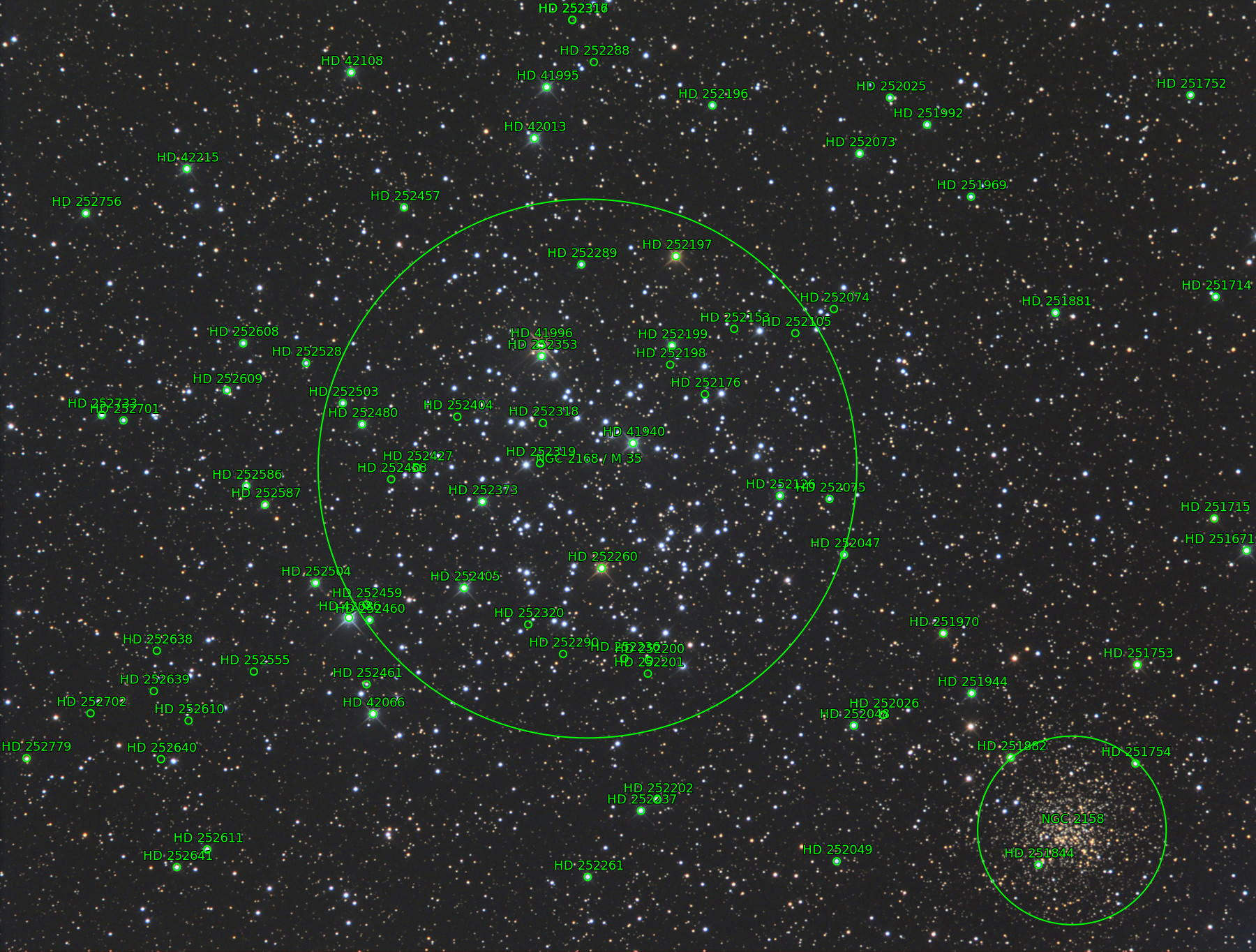 Sternkarten-Overlay (Astrometry.net)