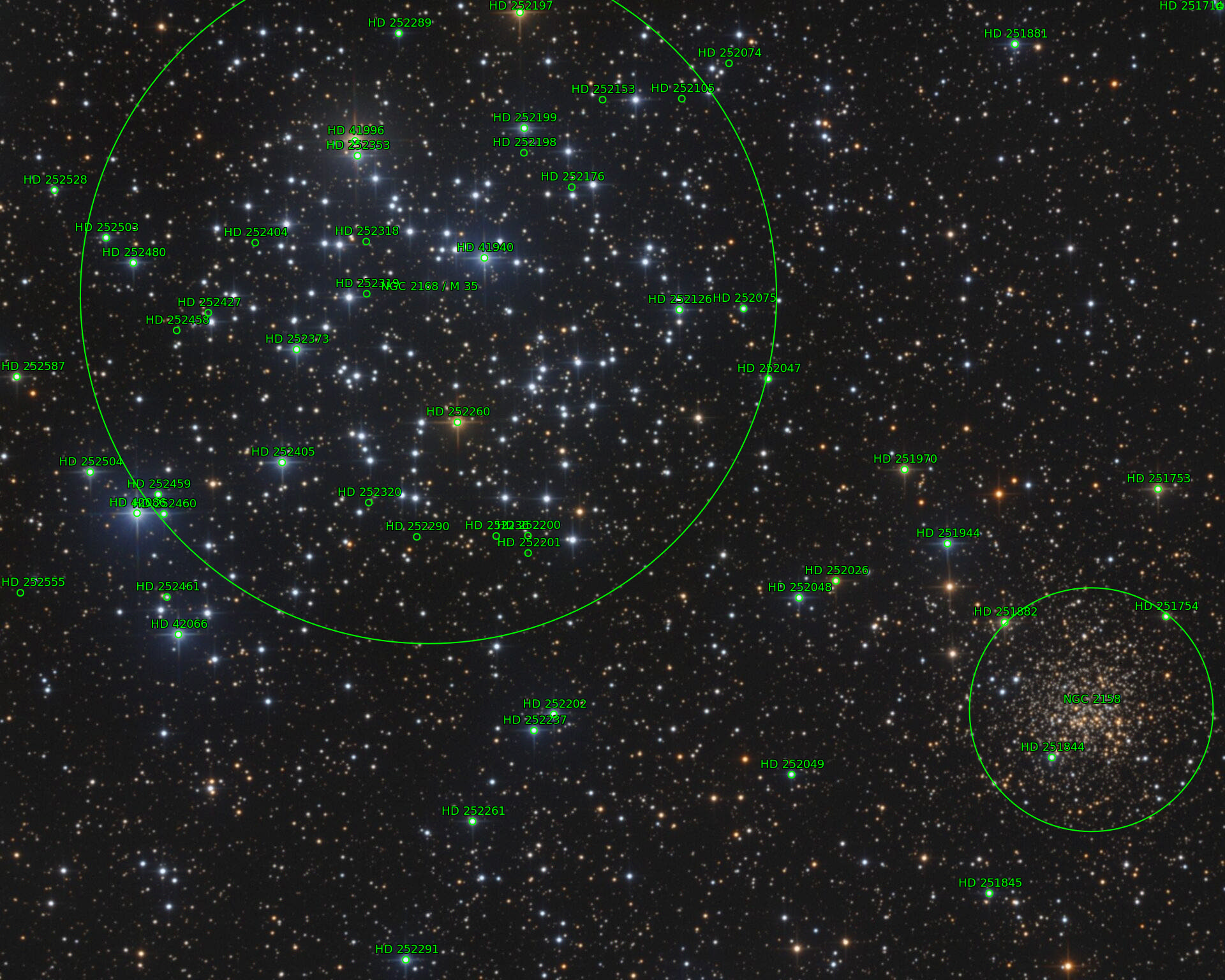 Sternkarten-Overlay (Astrometry.net)