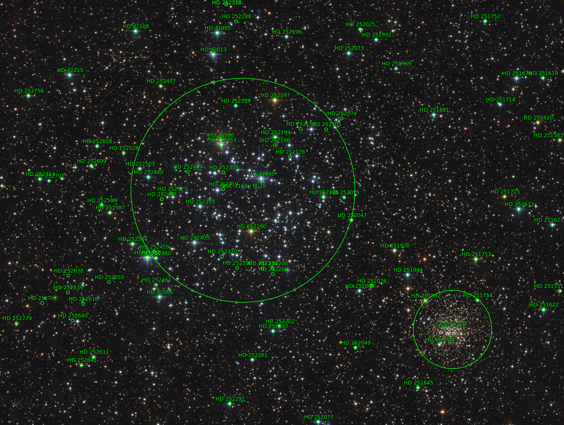 Sternkarten-Overlay (Astrometry.net)