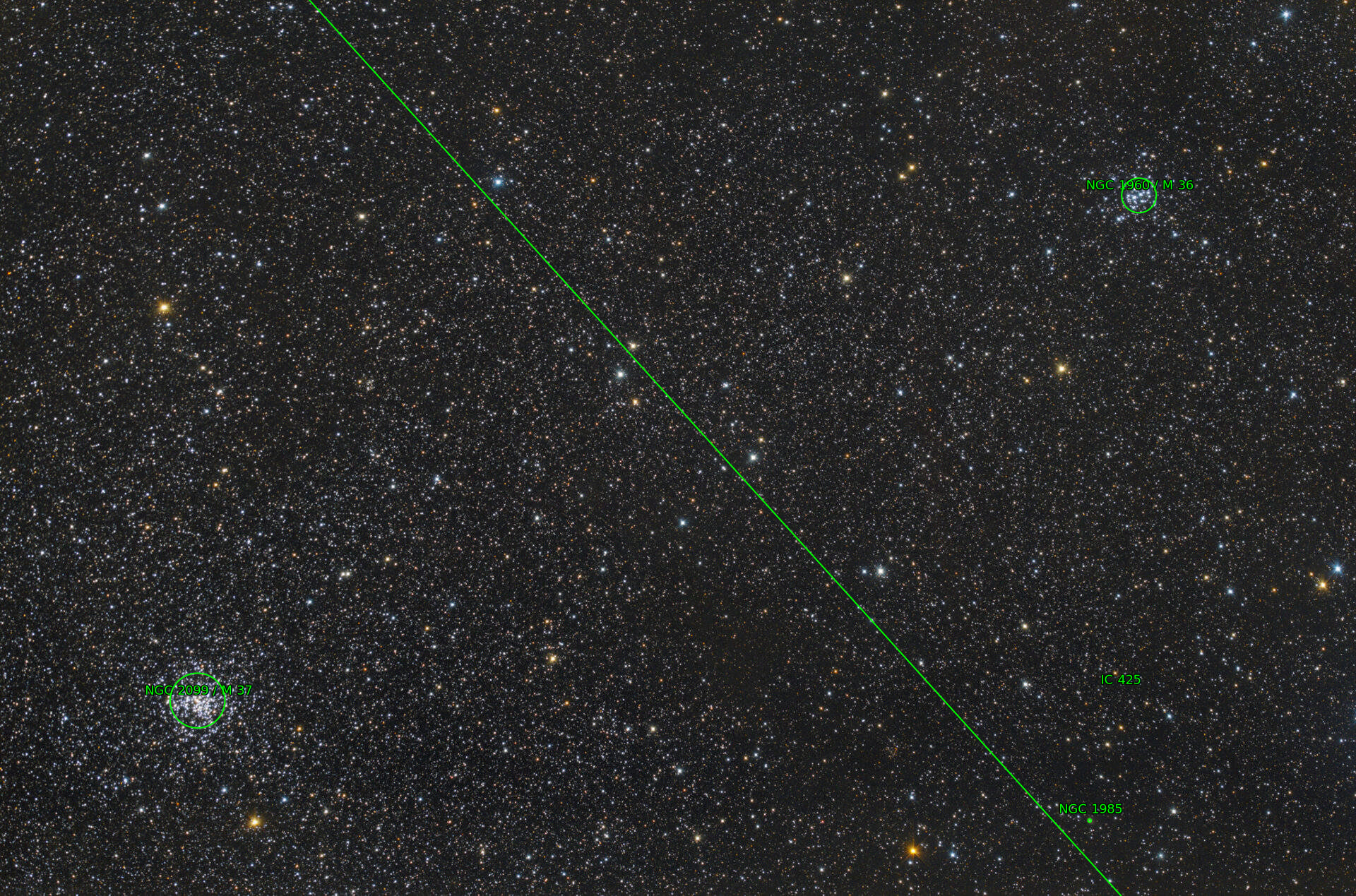 Sternkarten-Overlay (Astrometry.net)