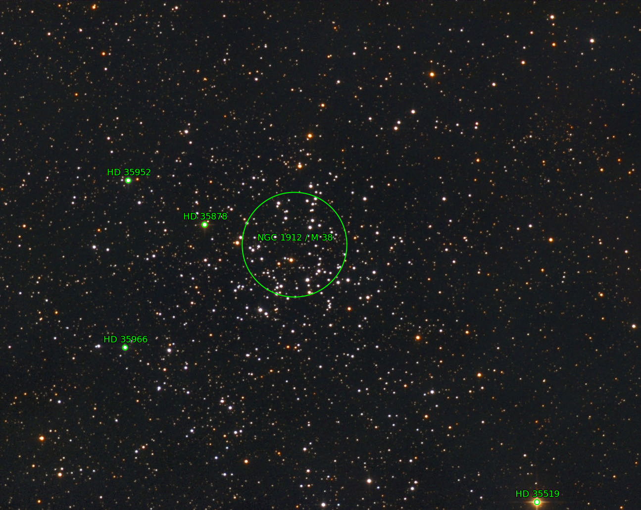 Sternkarten-Overlay (Astrometry.net)