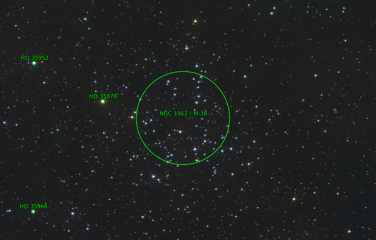 Sternkarten-Overlay (Astrometry.net)