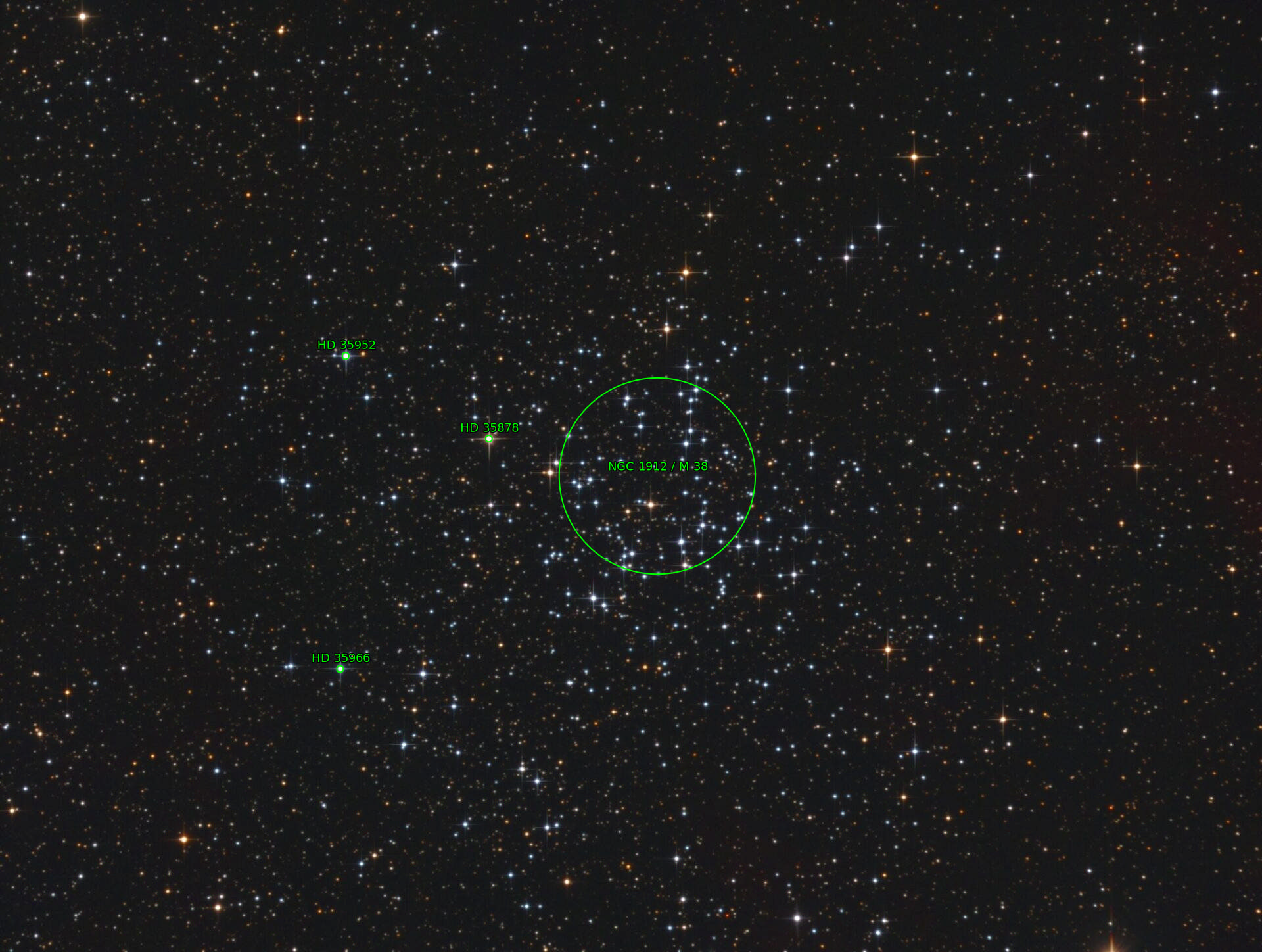 Sternkarten-Overlay (Astrometry.net)